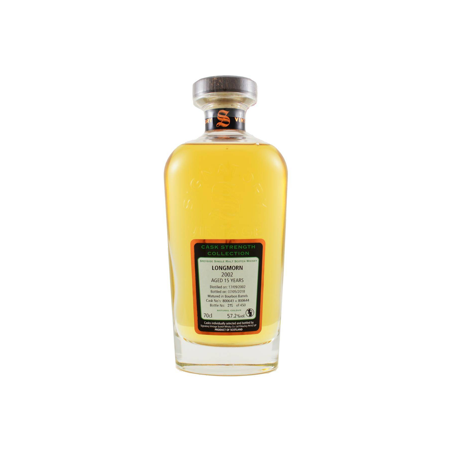 Longmorn Cask Strength Collection 2002 15 Years Single Malt Whisky