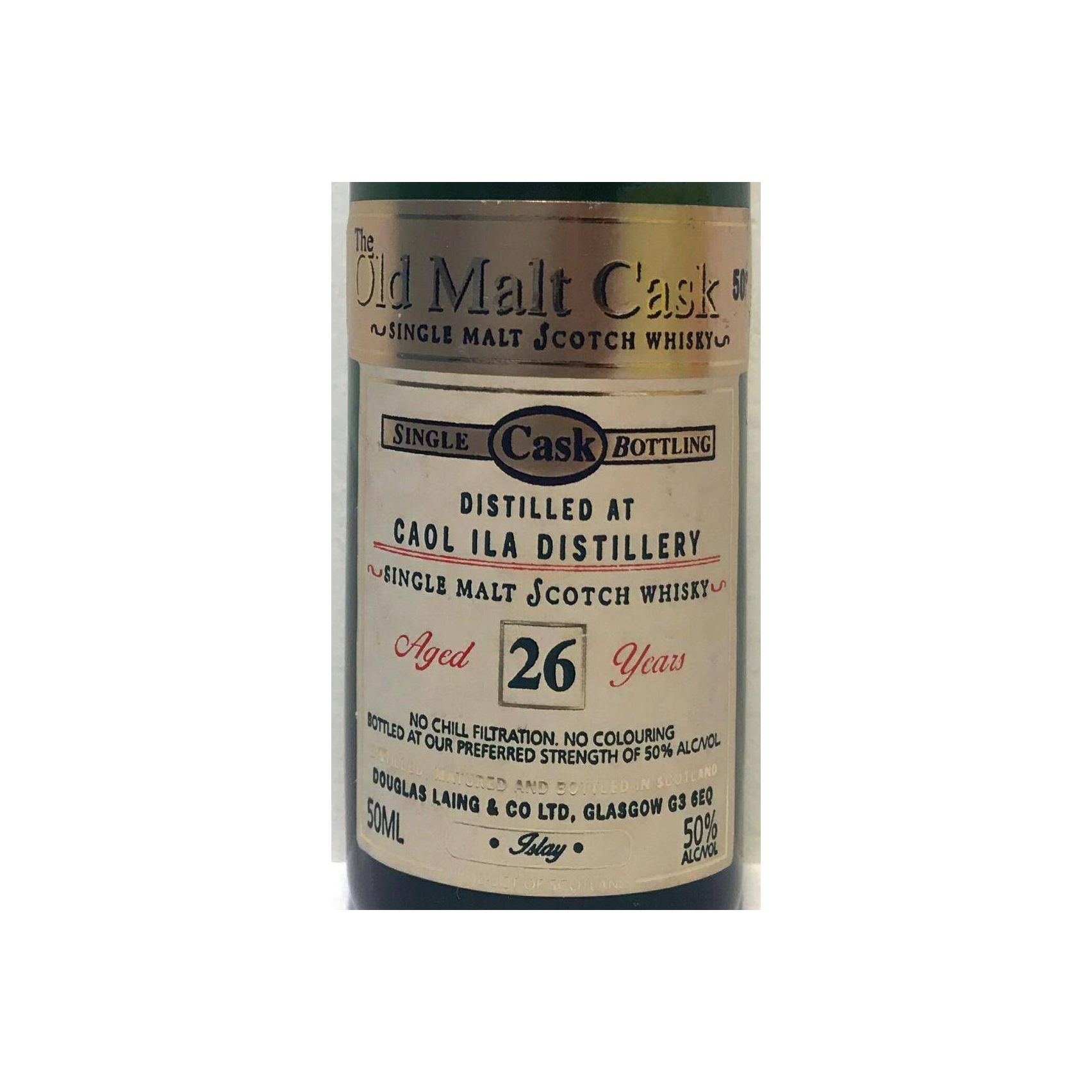 Caol Ila 26 Years Single Malt Whisky 3
