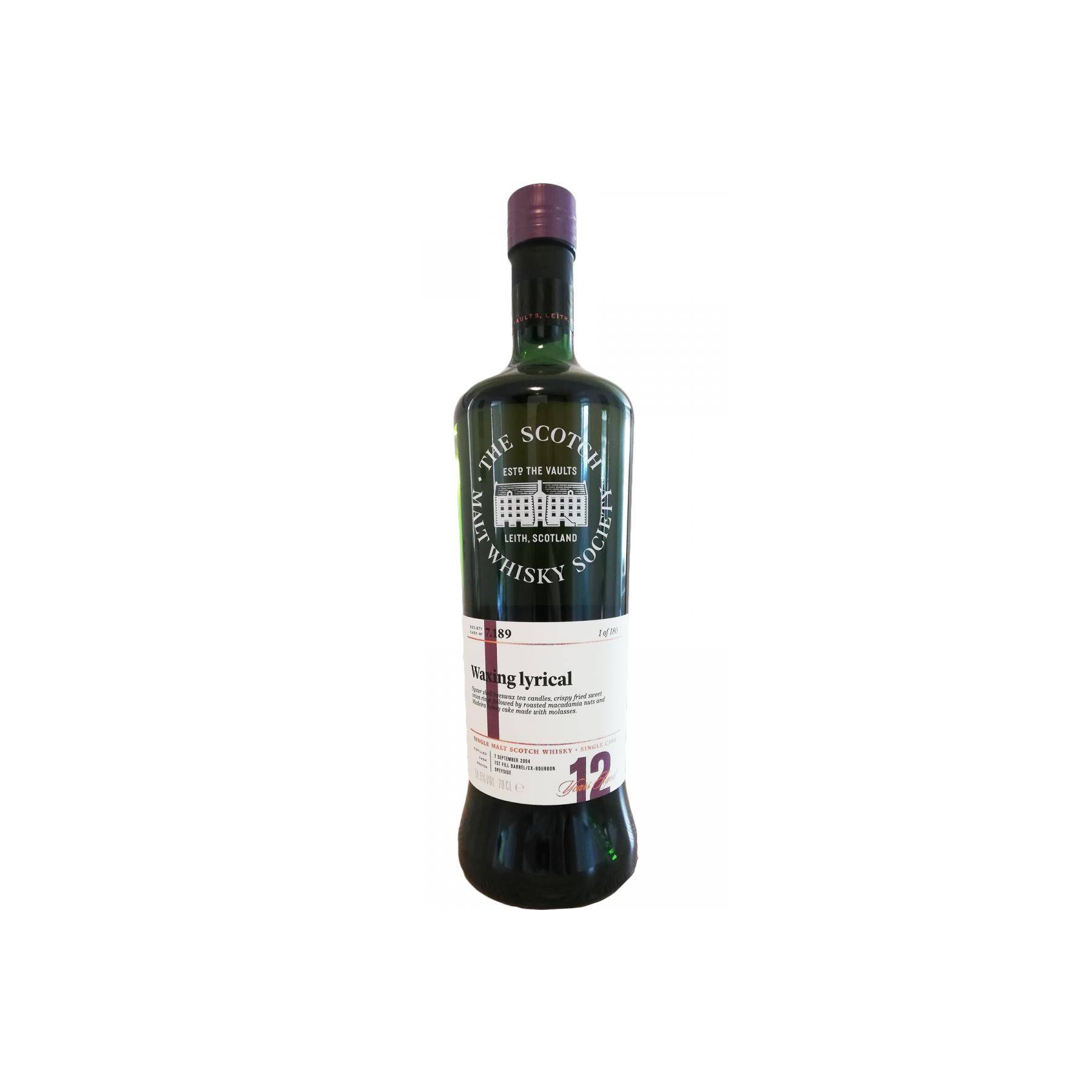 The Scotch Malt Whisky Society 2004 12 Years Single Malt Whisky