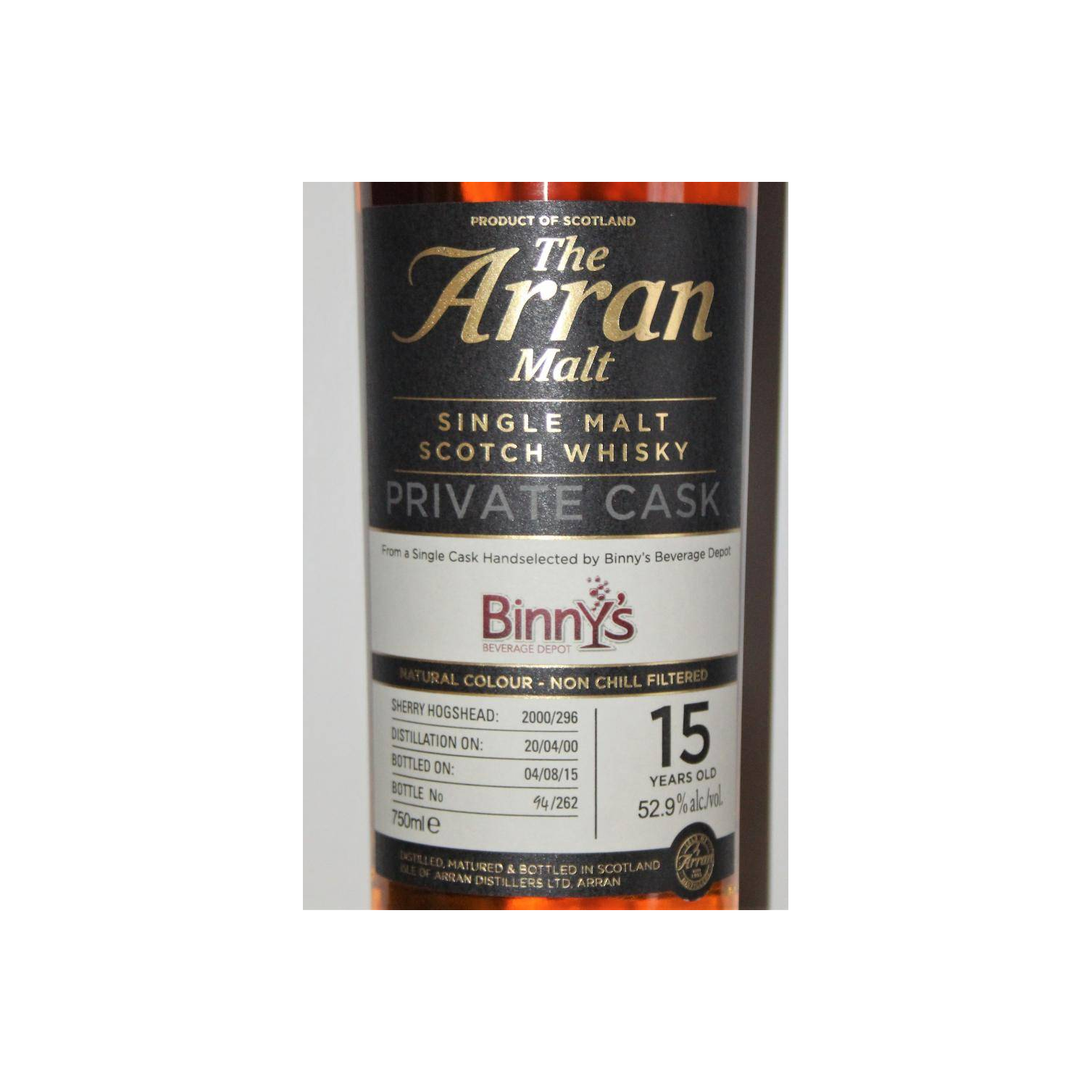 Arran Private Cask 2000 15 Years Single Malt Whisky