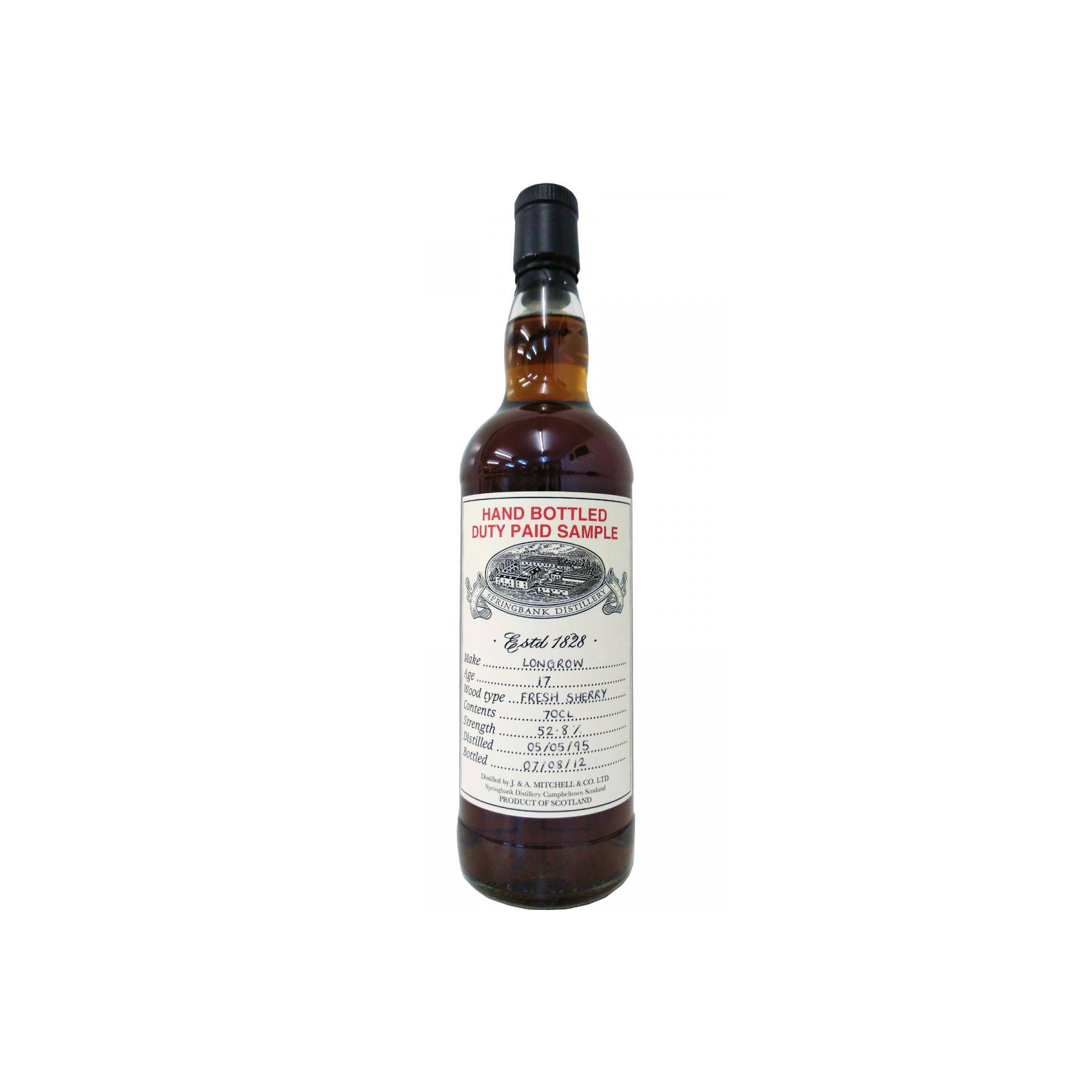 Longrow 1995 17 Years Single Malt Whisky