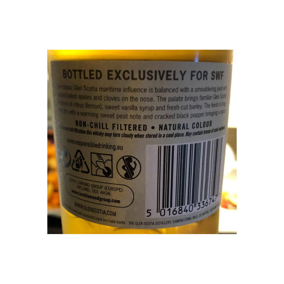 Glen Scotia 10 Years Single Malt Whisky 3
