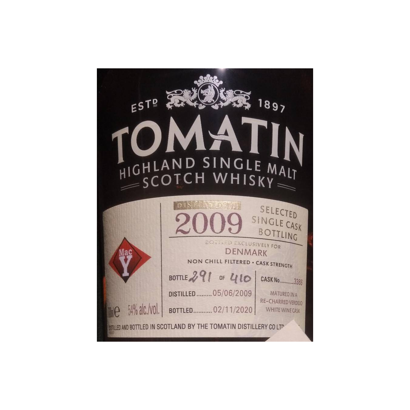 Tomatin 2009 11 Years Single Malt Whisky