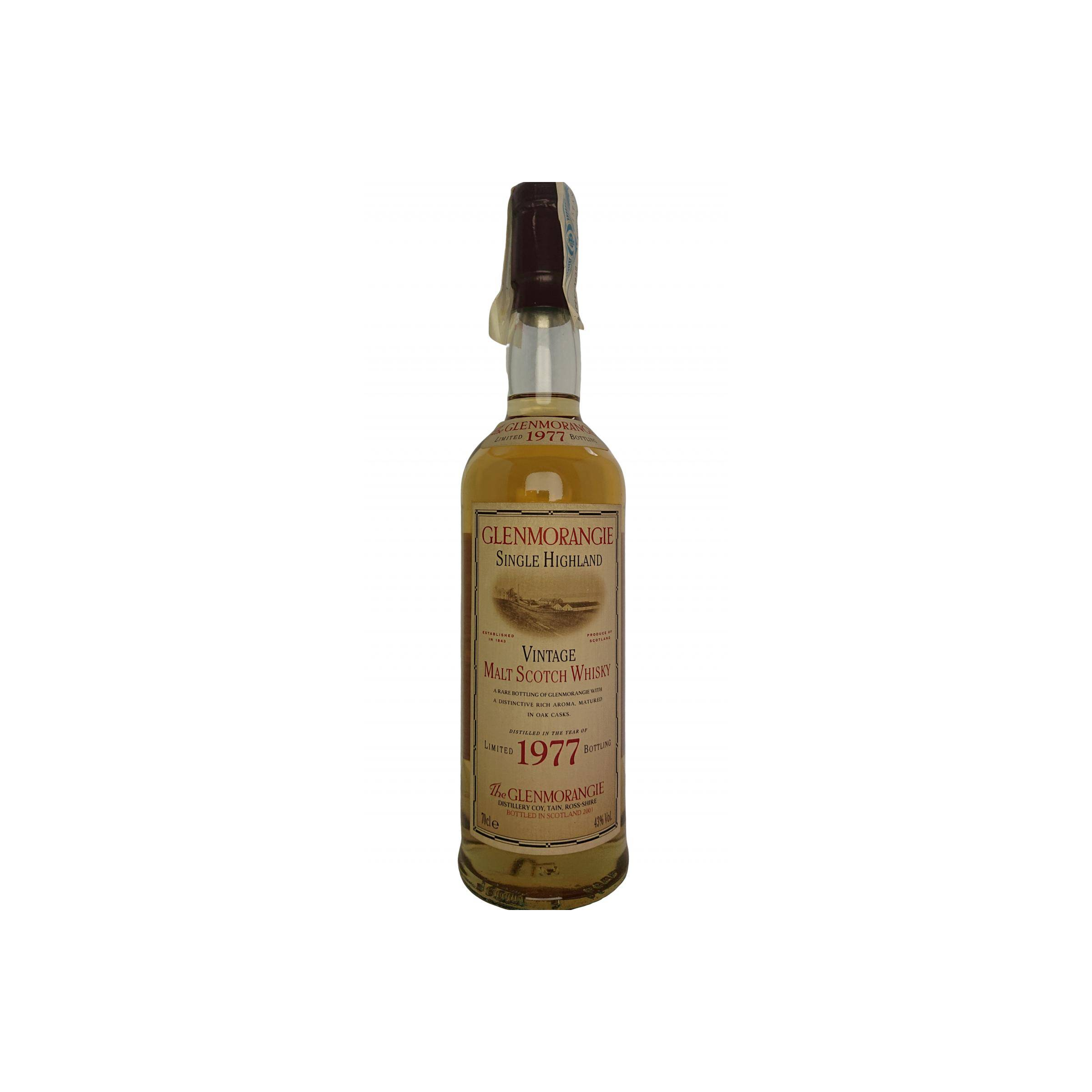 Glenmorangie 1977 24 Years Single Malt Whisky