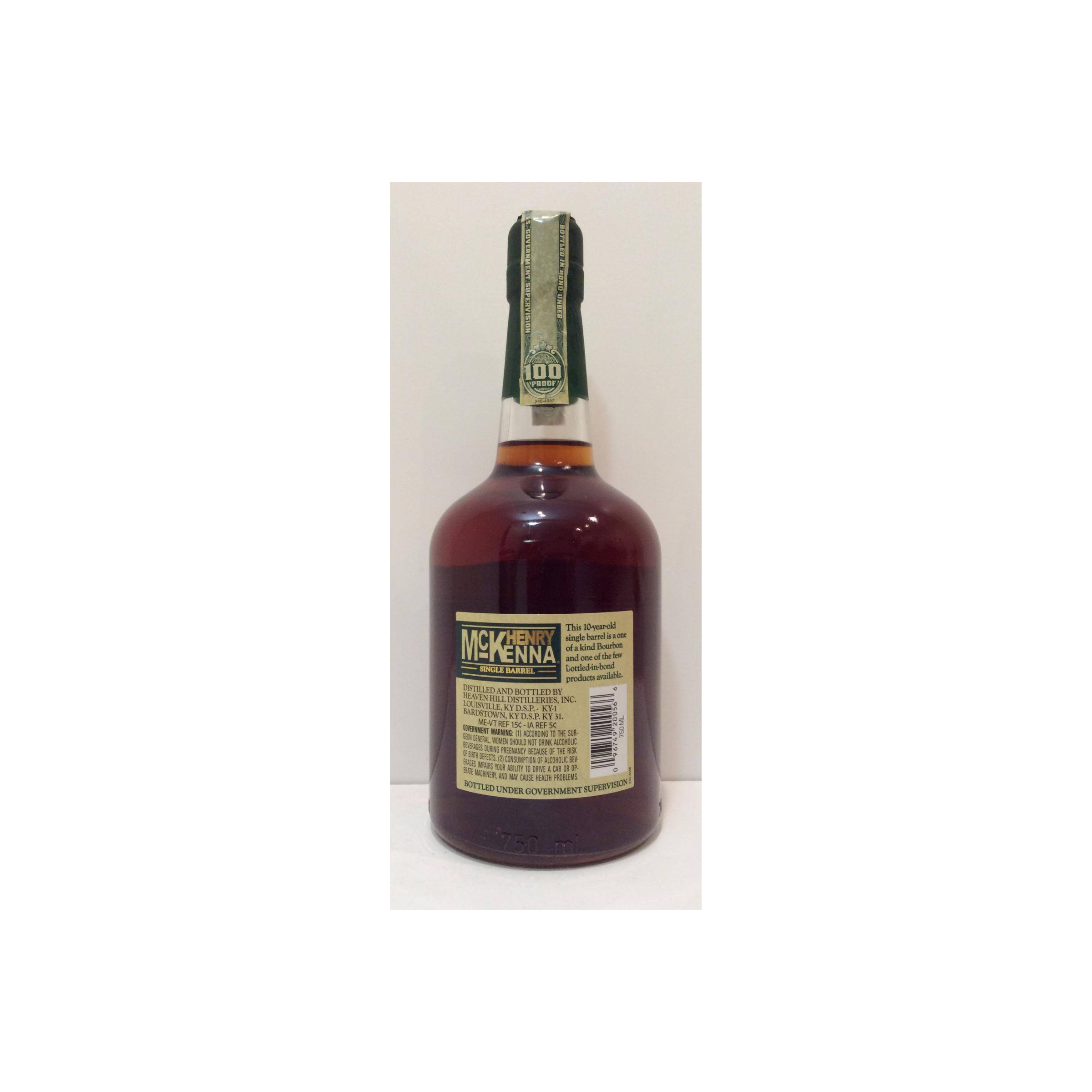 Henry McKenna Single Cask 2009 10 Years Bourbon Whisky 2