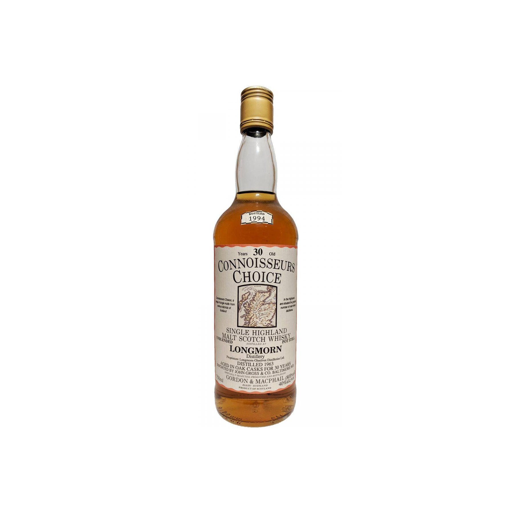 Longmorn Connoisseurs Choice 1963 30 Years Single Malt Whisky