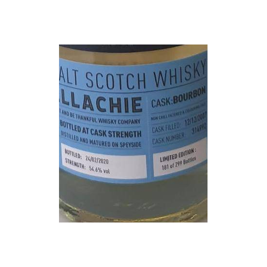 Craigellachie 2007 12 Years Single Malt Whisky 2