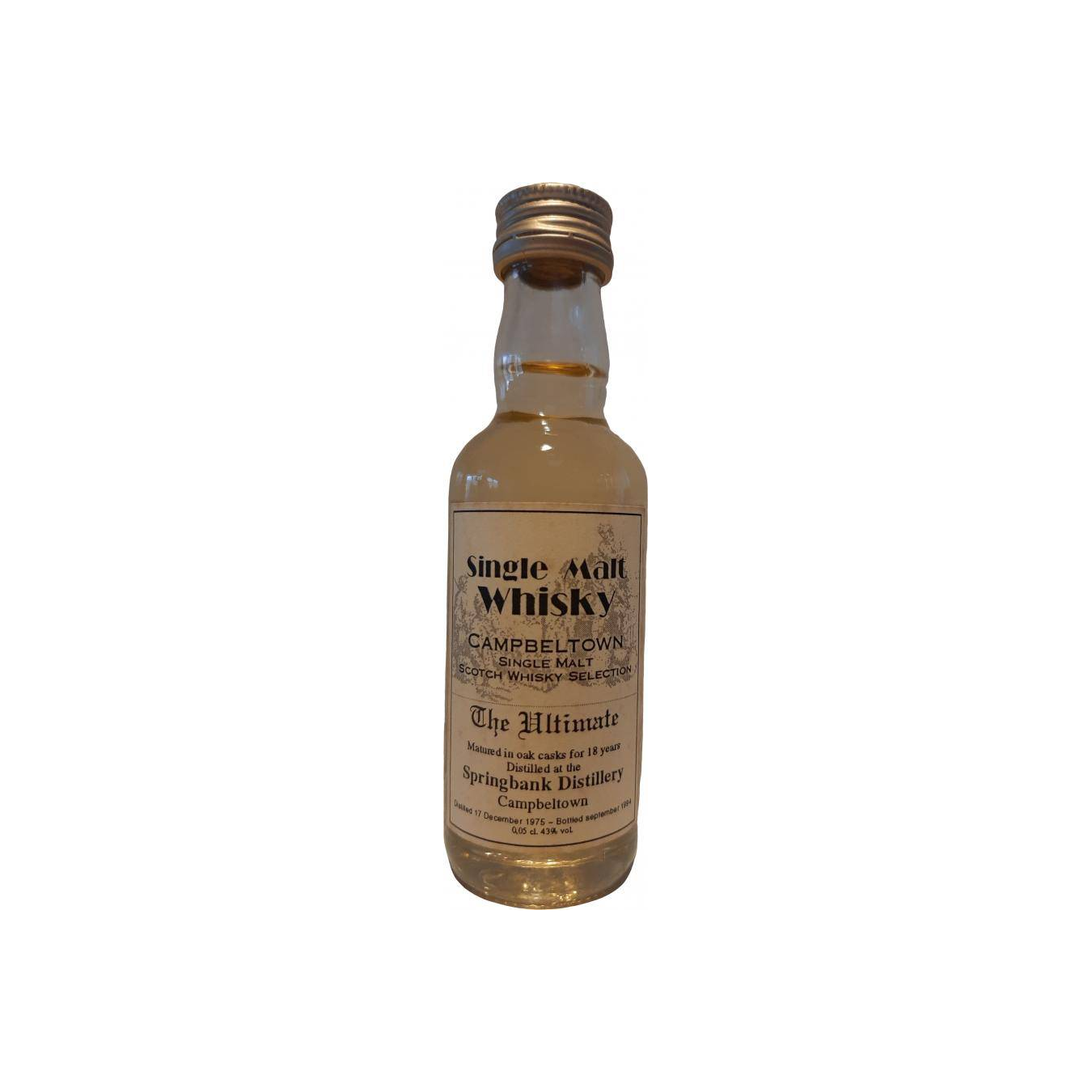 Springbank The Ultimate 1975 18 Years Single Malt Whisky 2
