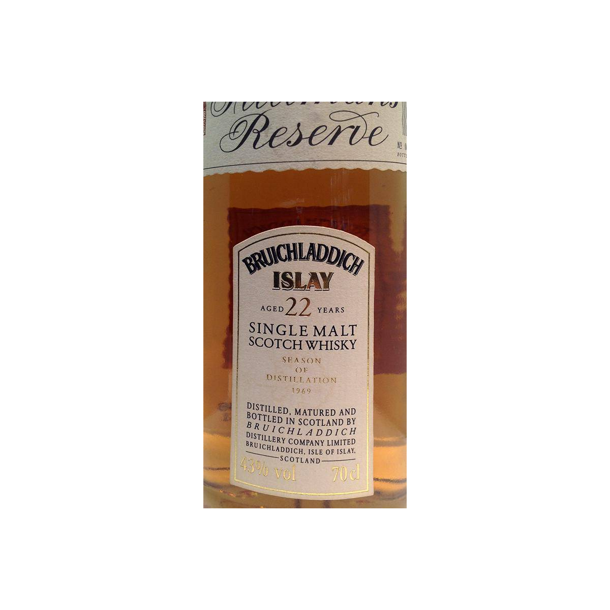 Bruichladdich 1969 22 Years Single Malt Whisky 3
