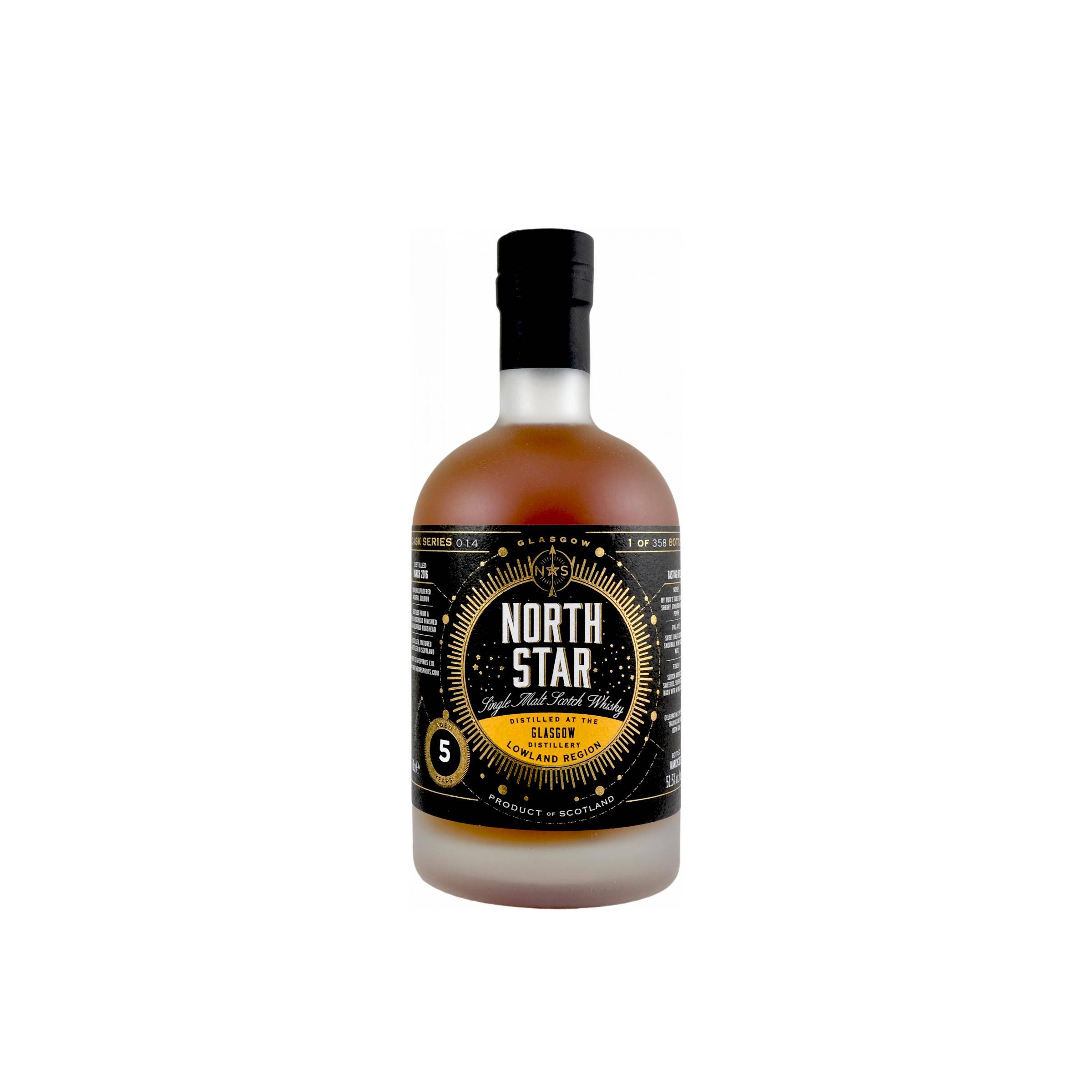 North Star Spirits 2016 5 Years Single Malt Whisky
