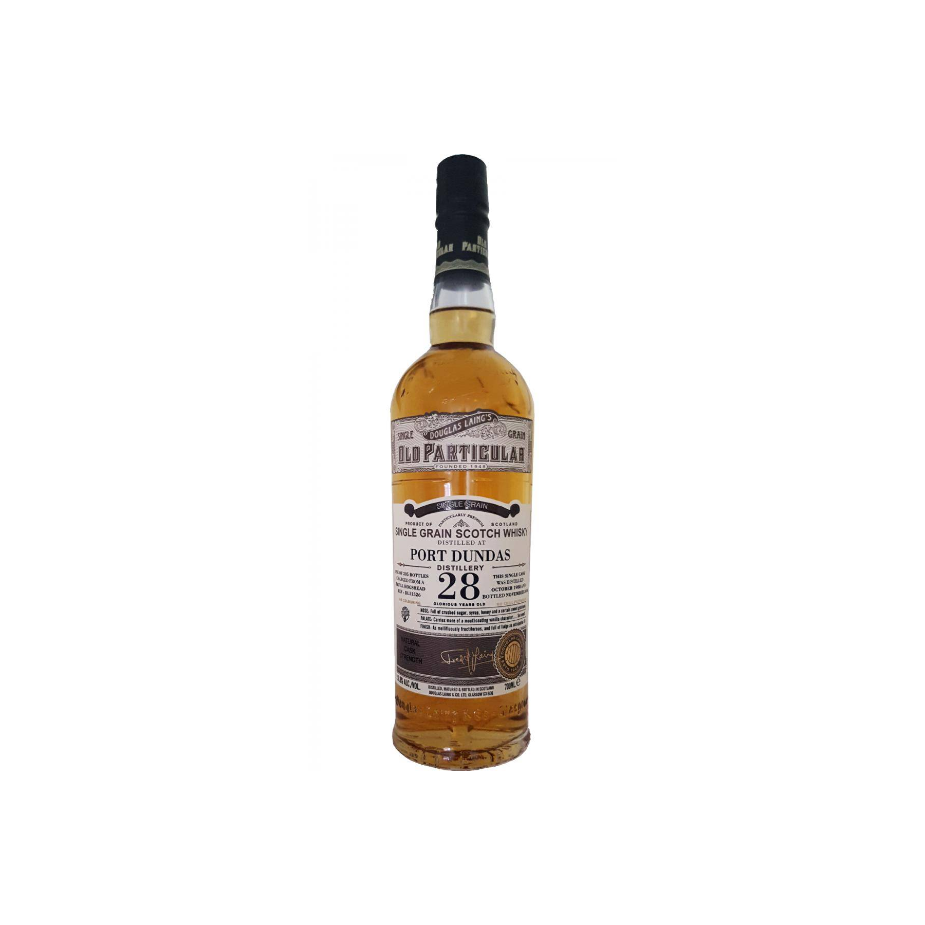 Port Dundas Old Particular 1988 28 Years Single Grain Whisky