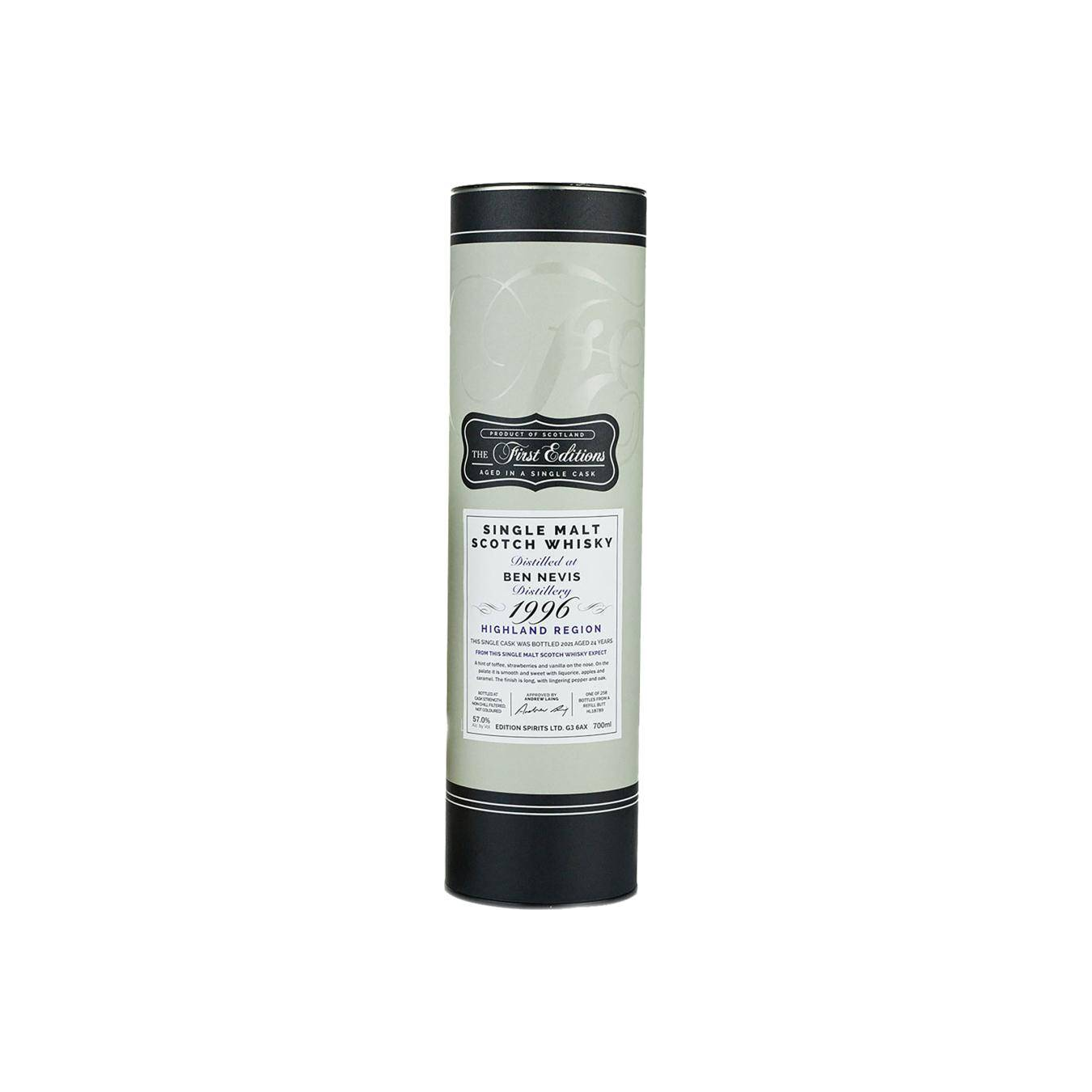 Ben Nevis The First Editions 1996 24 Years Single Malt Whisky 2