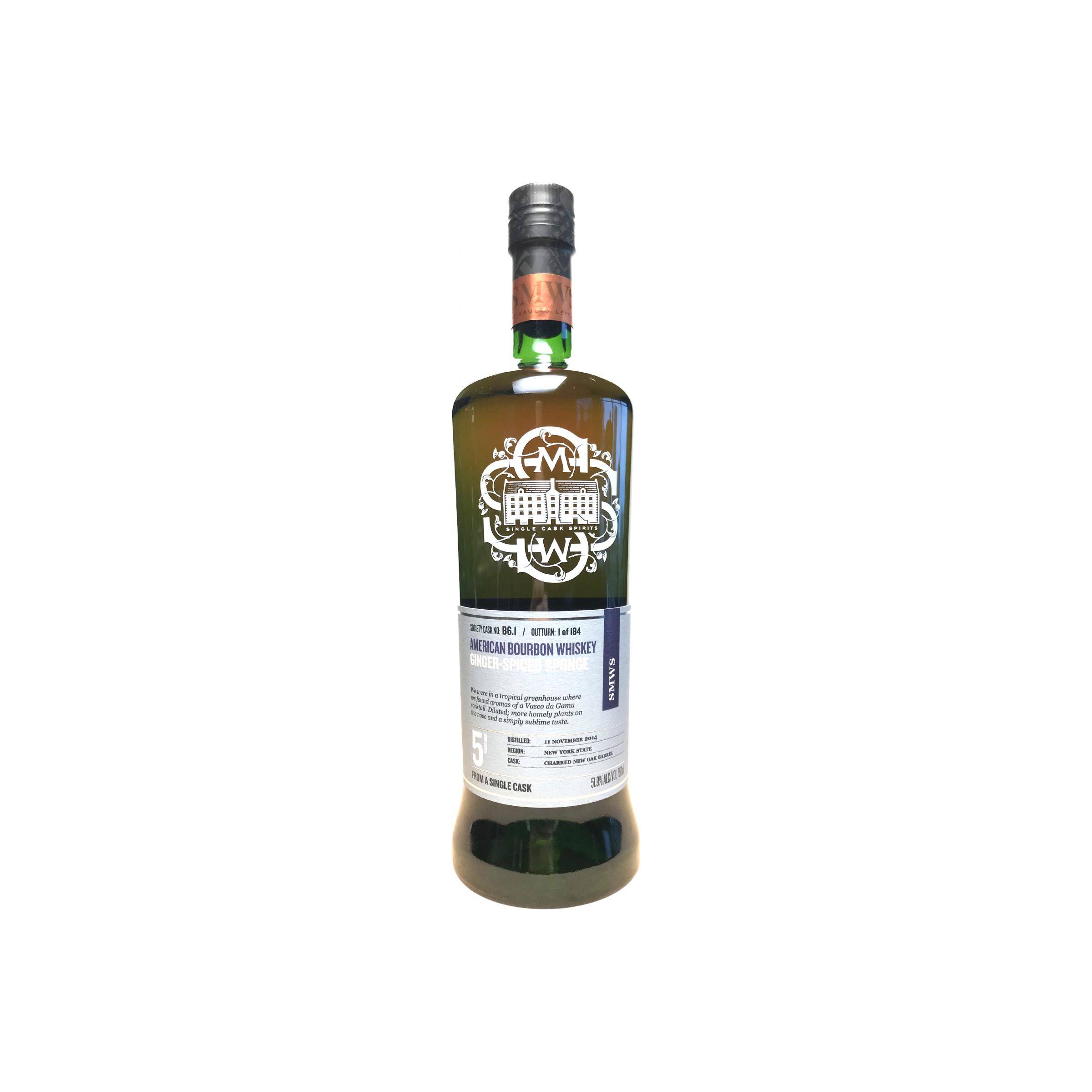 The Scotch Malt Whisky Society 2014 5 Years Bourbon Whisky