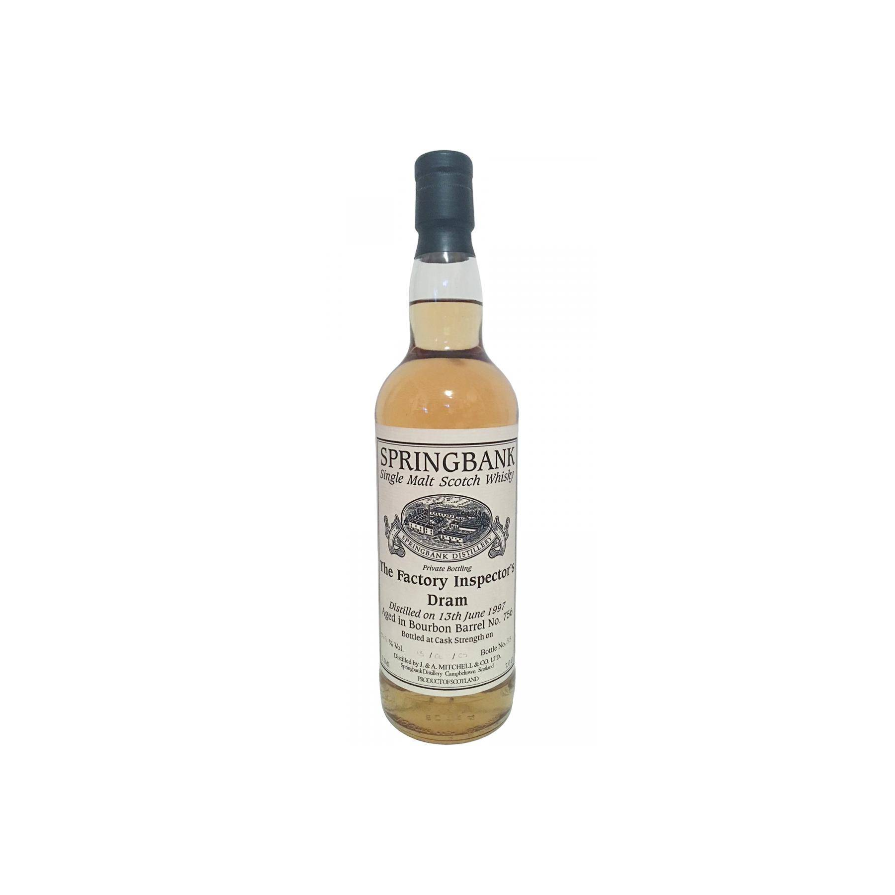 Springbank Private Bottling 1997 8 Years Single Malt Whisky