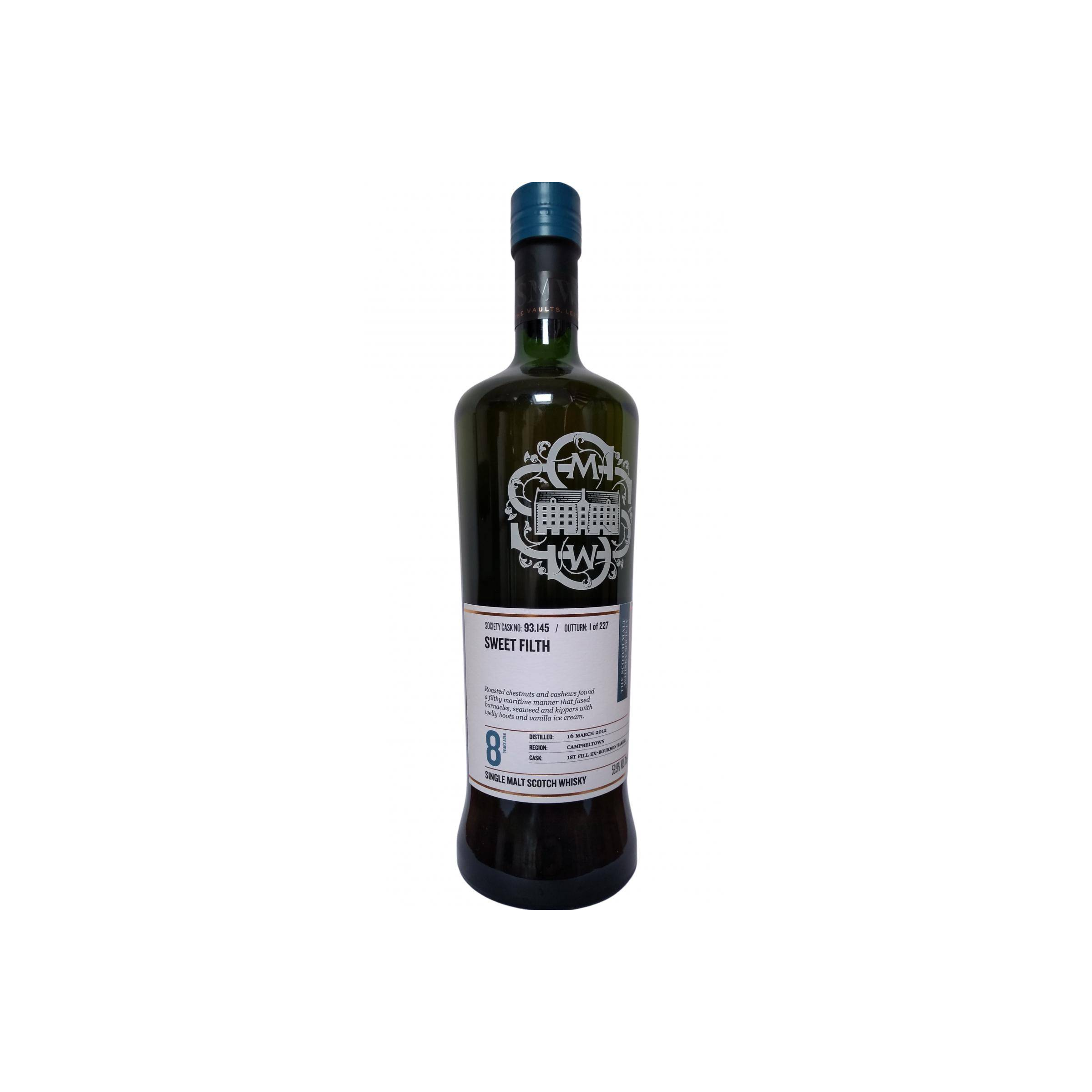 The Scotch Malt Whisky Society 2012 8 Years Single Malt Whisky