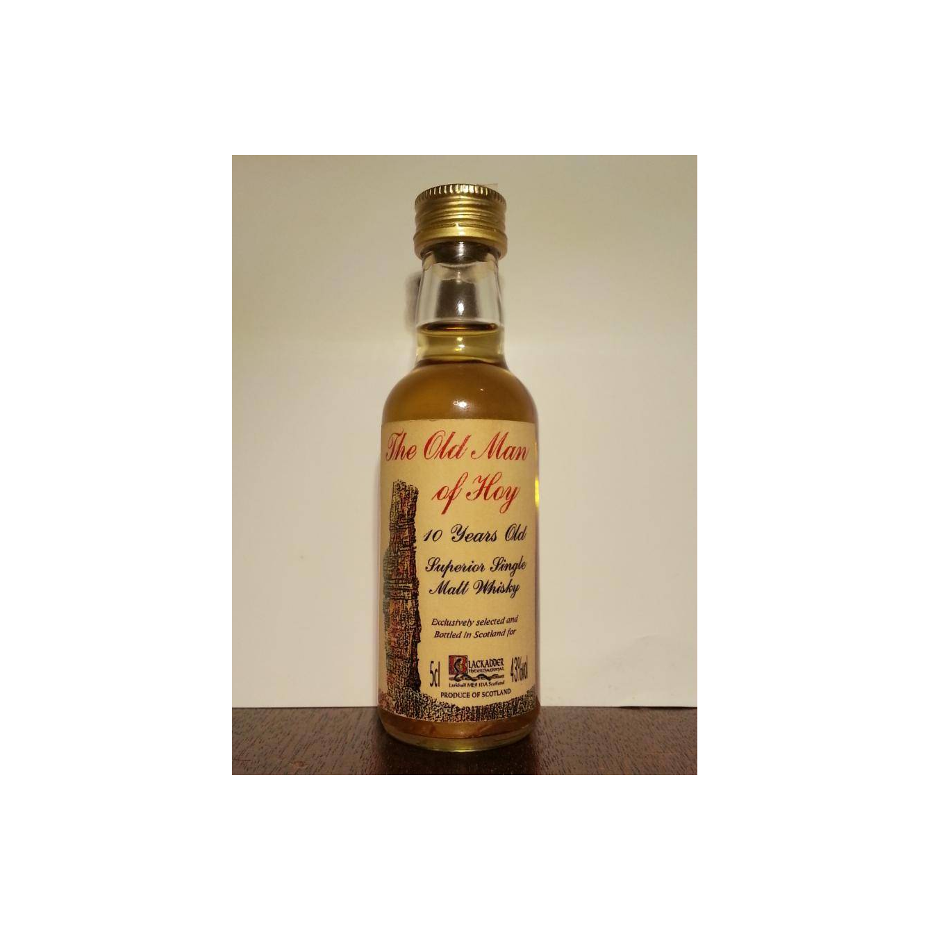 Blackadder 10 Years Single Malt Whisky 2