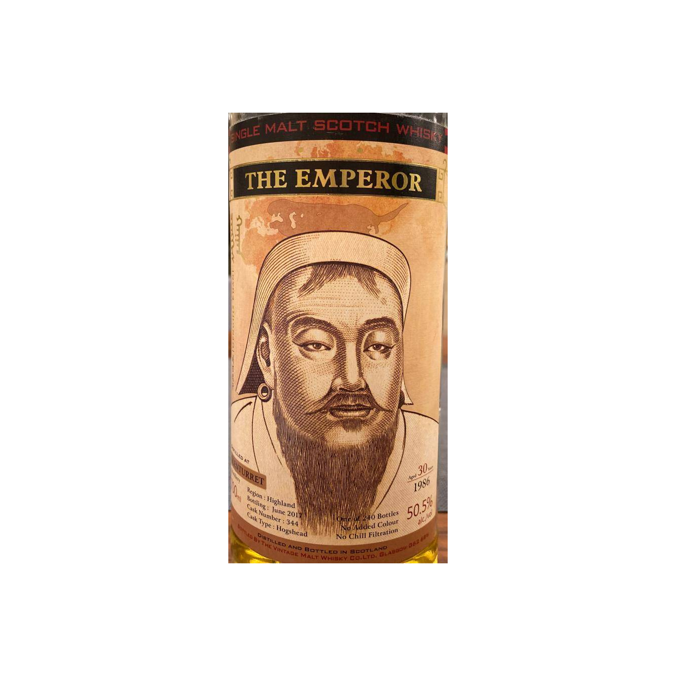 The Glenturret 1986 30 Years Single Malt Whisky
