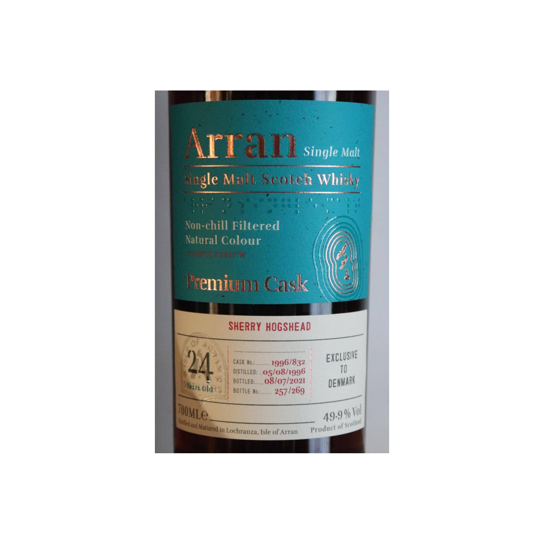 Arran 1996 24 Years Single Malt Whisky 2