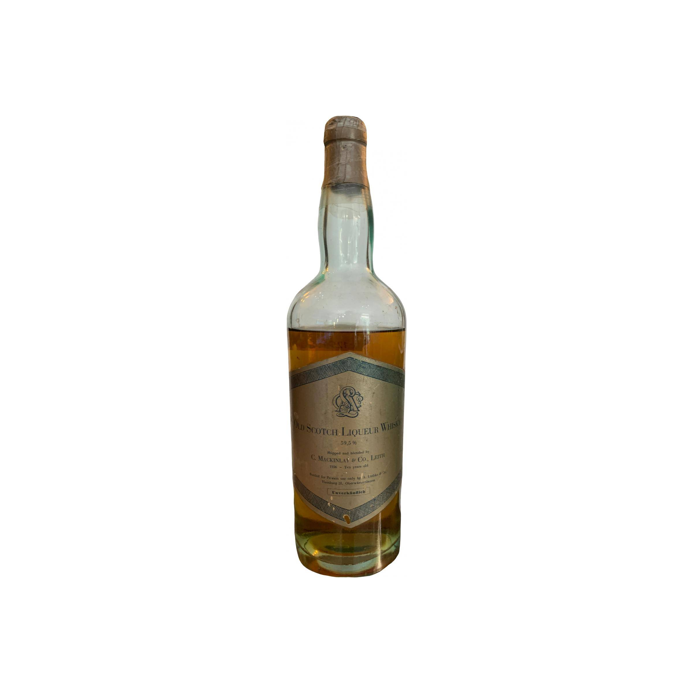 Old Scotch Liqueur Whisky 1936