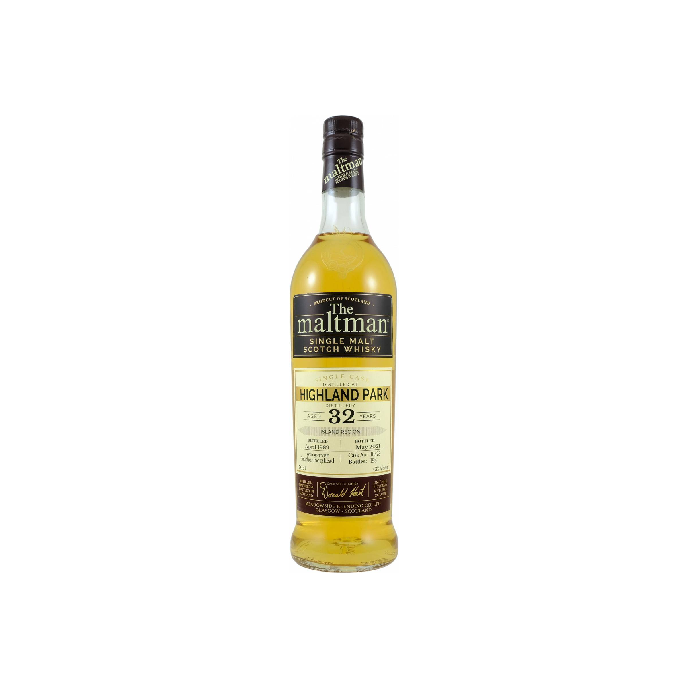 Highland Park 1989 32 Years Single Malt Whisky
