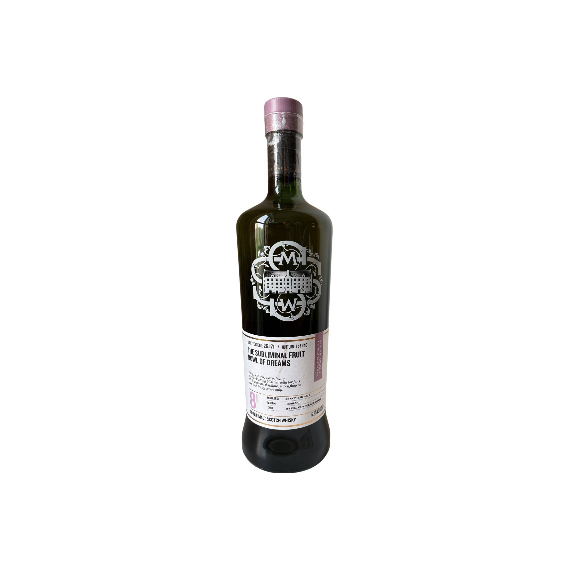 The Scotch Malt Whisky Society 2012 8 Years Single Malt Whisky