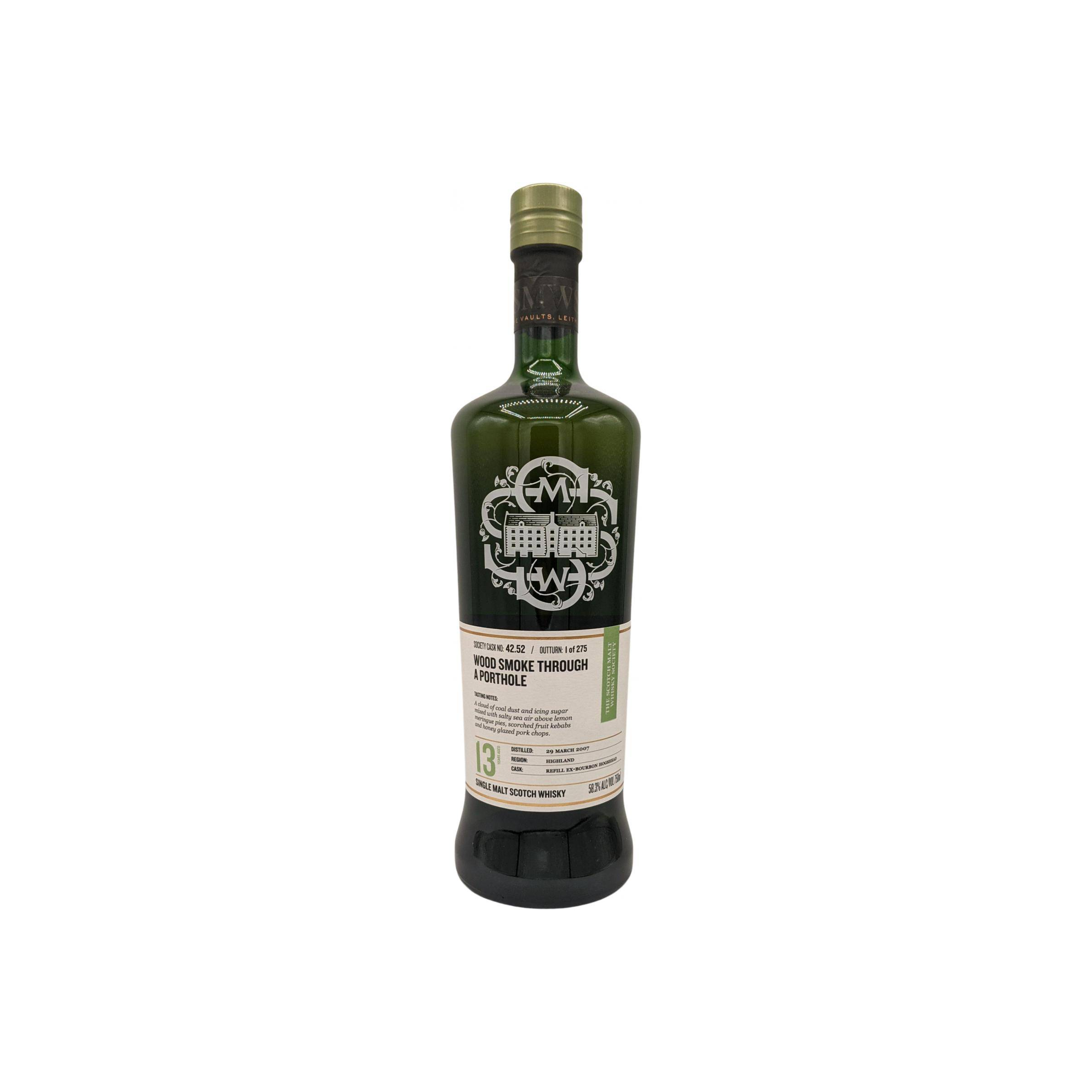 The Scotch Malt Whisky Society 2007 13 Years Single Malt Whisky