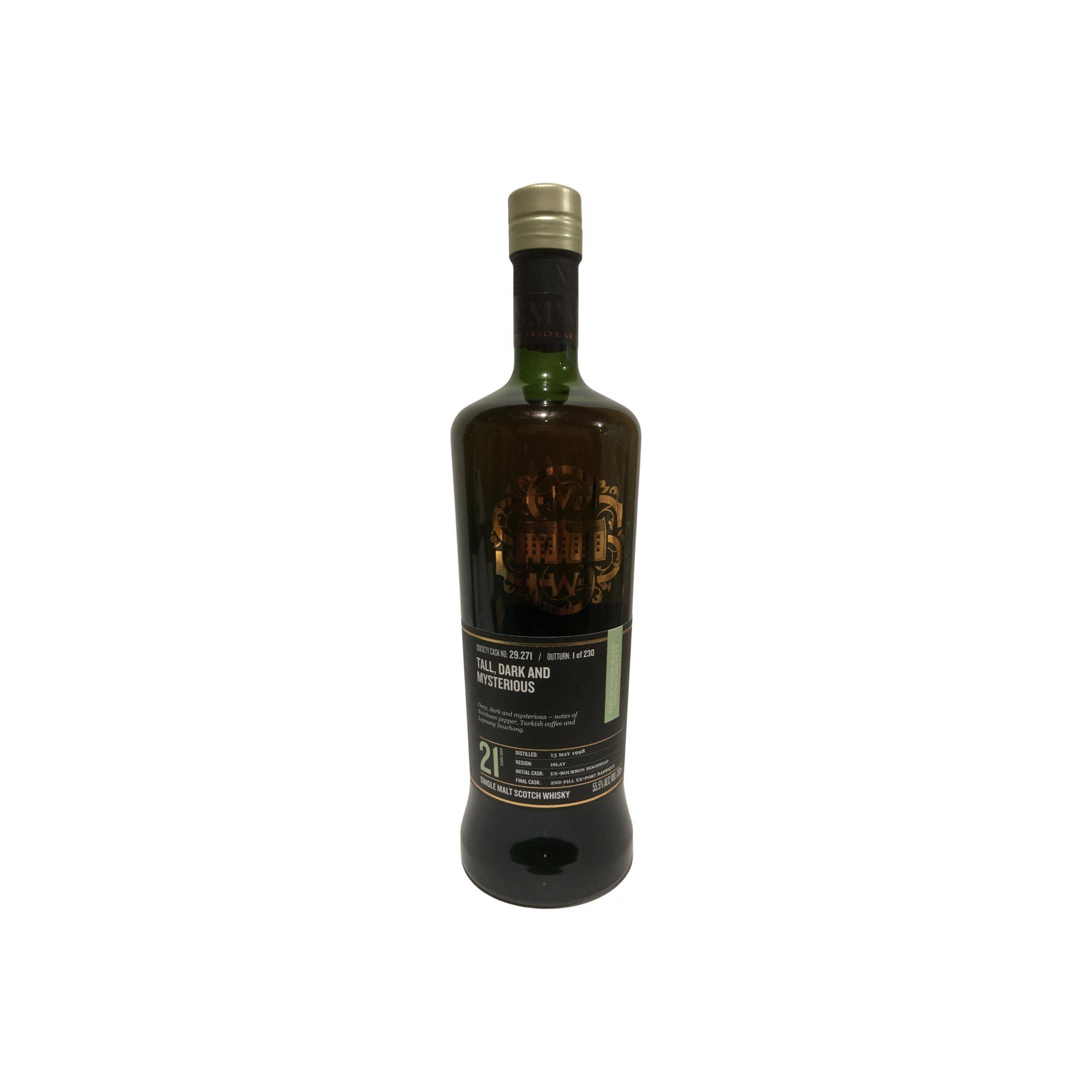The Scotch Malt Whisky Society 1998 21 Years Single Malt Whisky