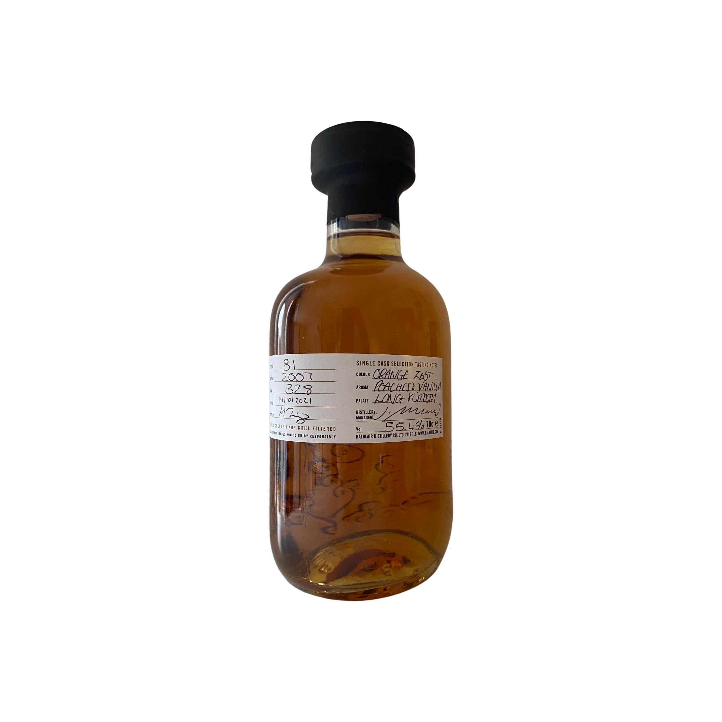 Balblair 2007 14 Years Single Malt Whisky 2