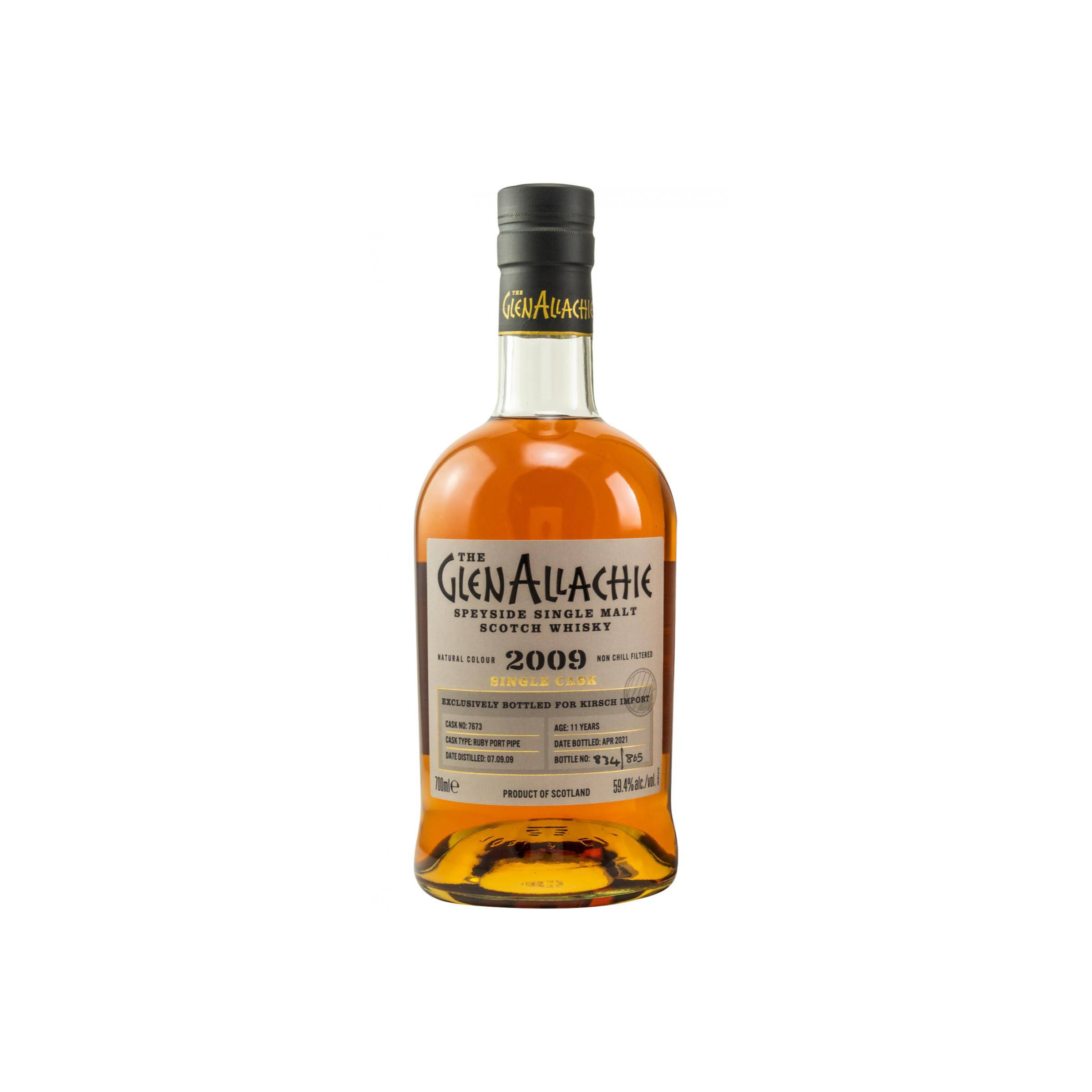The GlenAllachie Single Cask 2009 11 Years Single Malt Whisky
