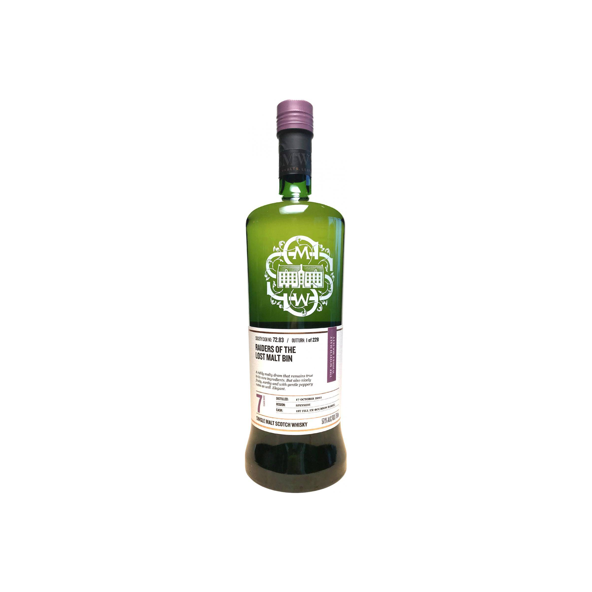 The Scotch Malt Whisky Society 2012 7 Years Single Malt Whisky