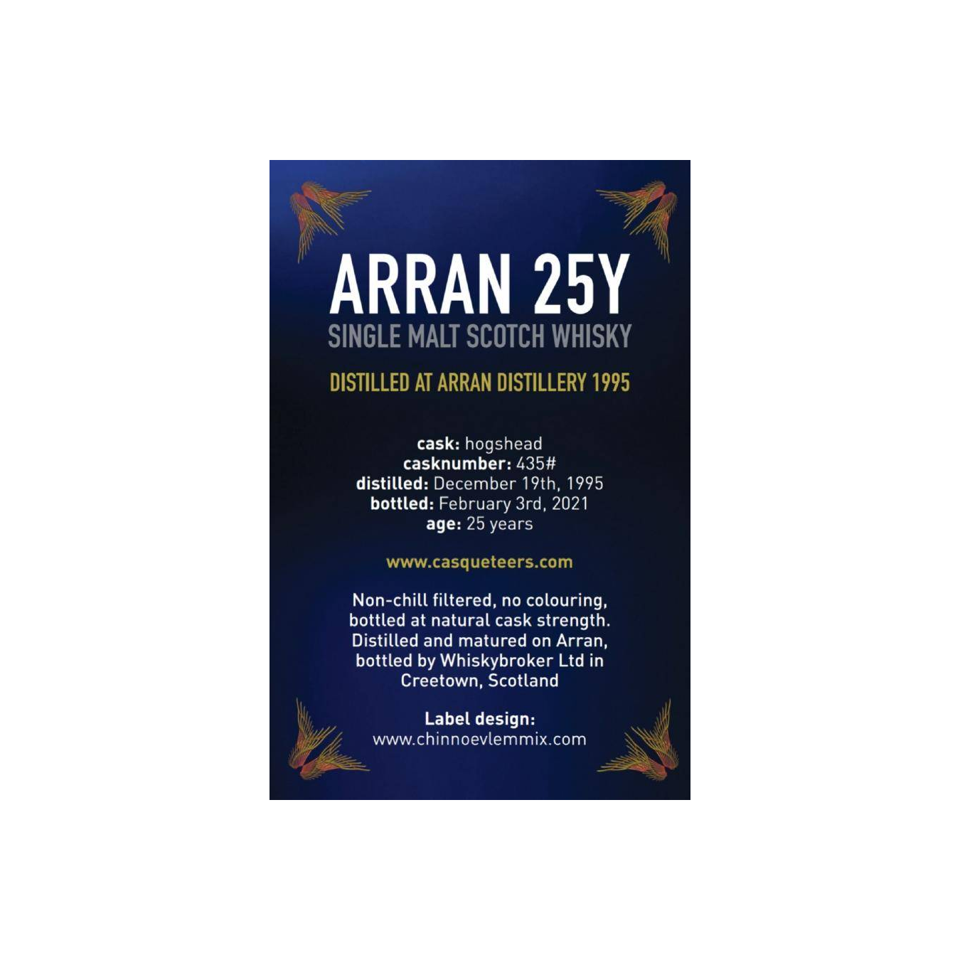 Arran 1995 25 Years Single Malt Whisky 3