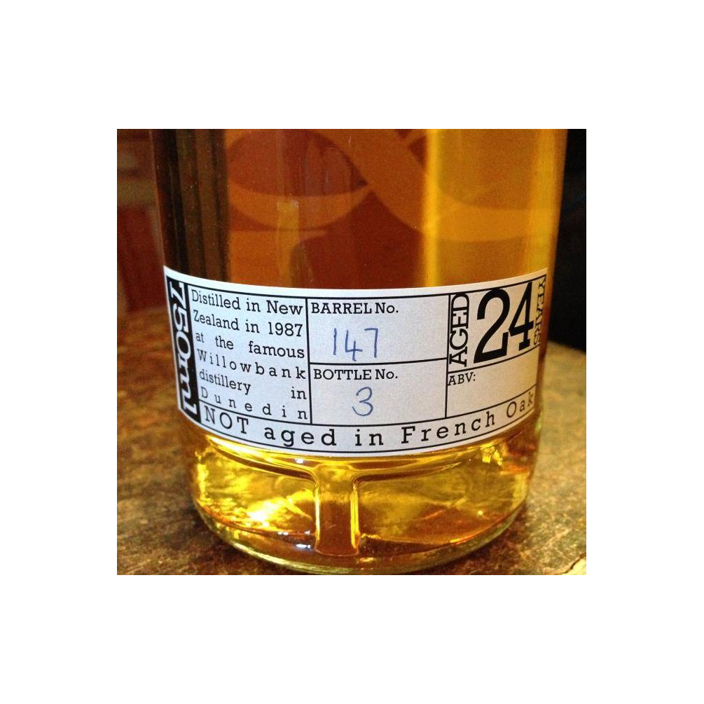 Willowbank 1987 24 Years Single Malt Whisky 3