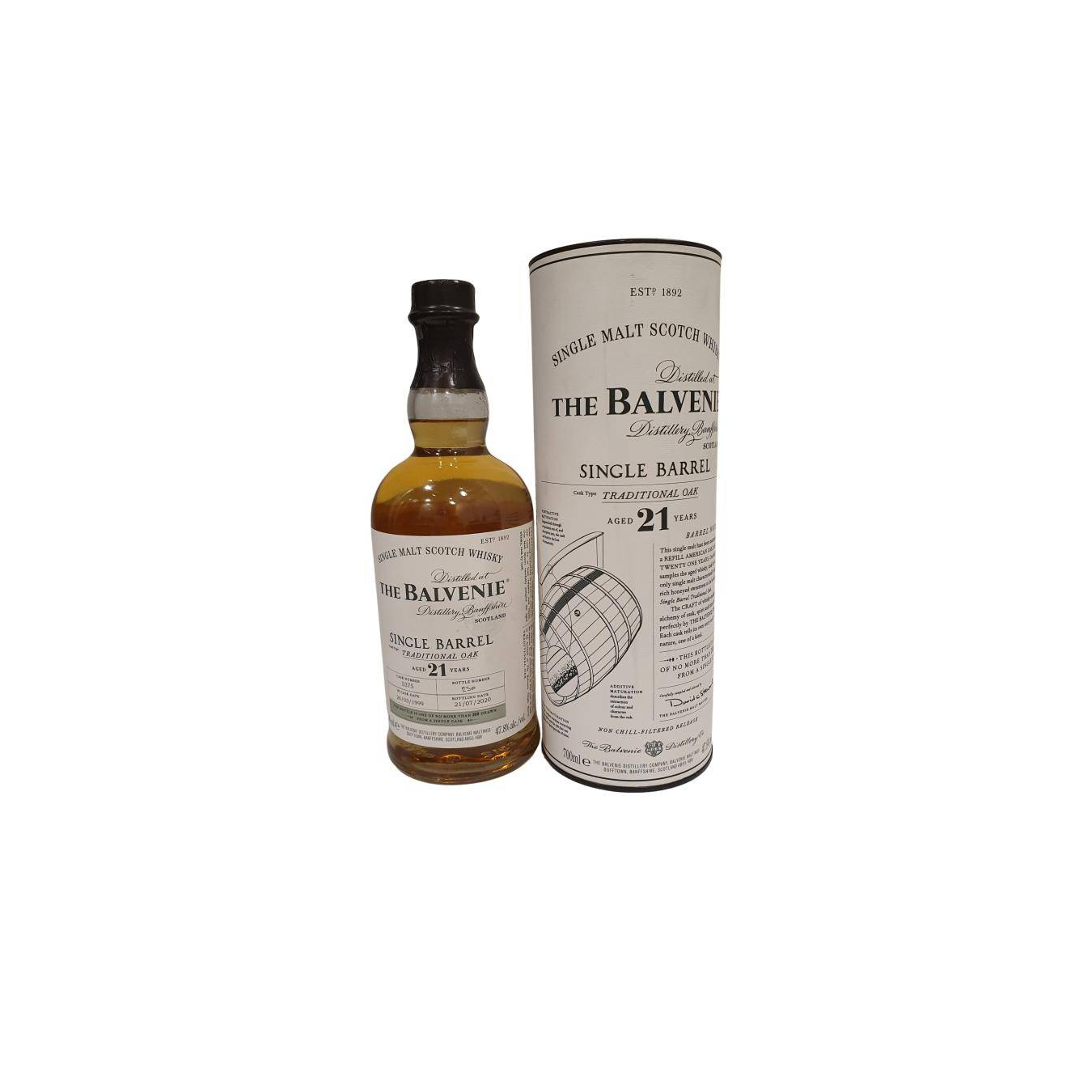 The Balvenie 1999 21 Years Single Malt Whisky 3
