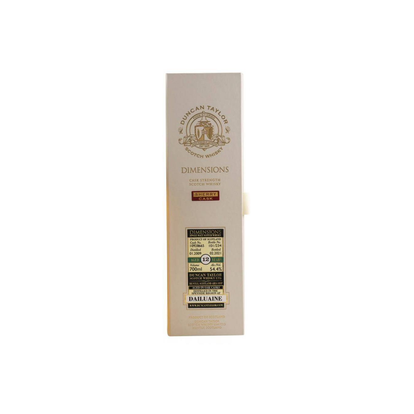 Dailuaine Dimensions 2009 12 Years Single Malt Whisky 2