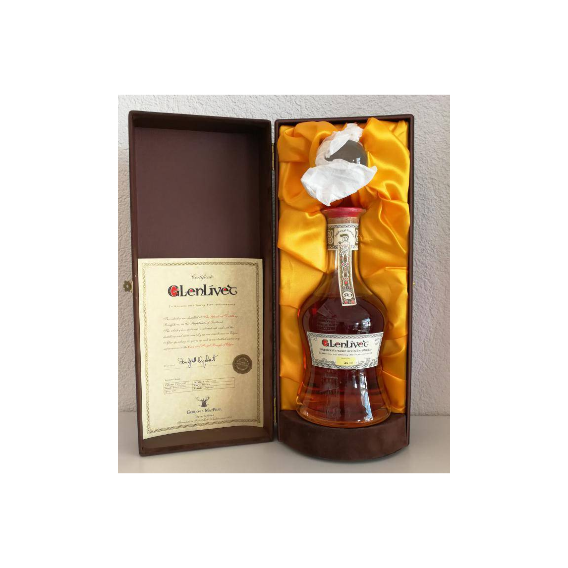 The Glenlivet 1956 50 Years Single Malt Whisky
