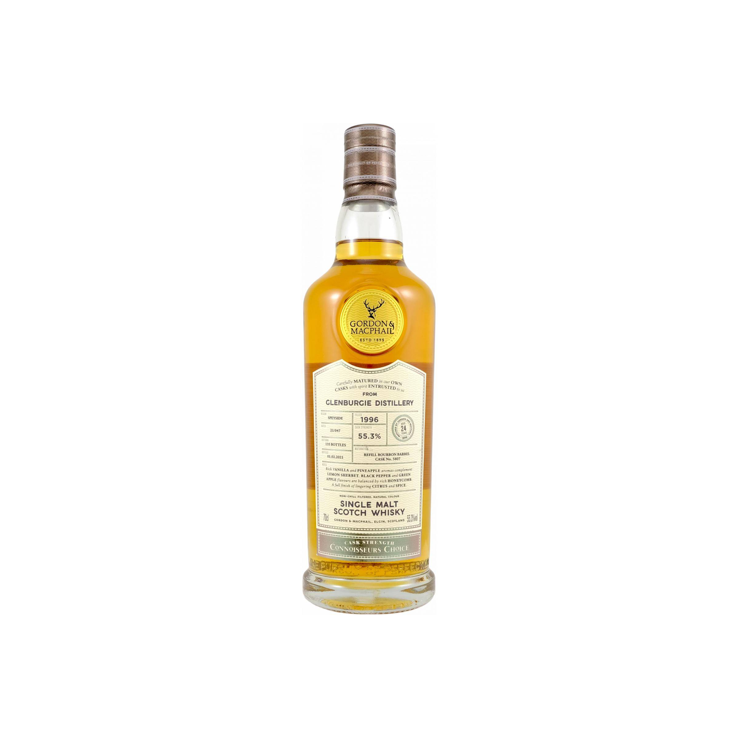 Glenburgie Connoisseurs Choice - Cask Strength 1996 24 Years Single Malt Whisky