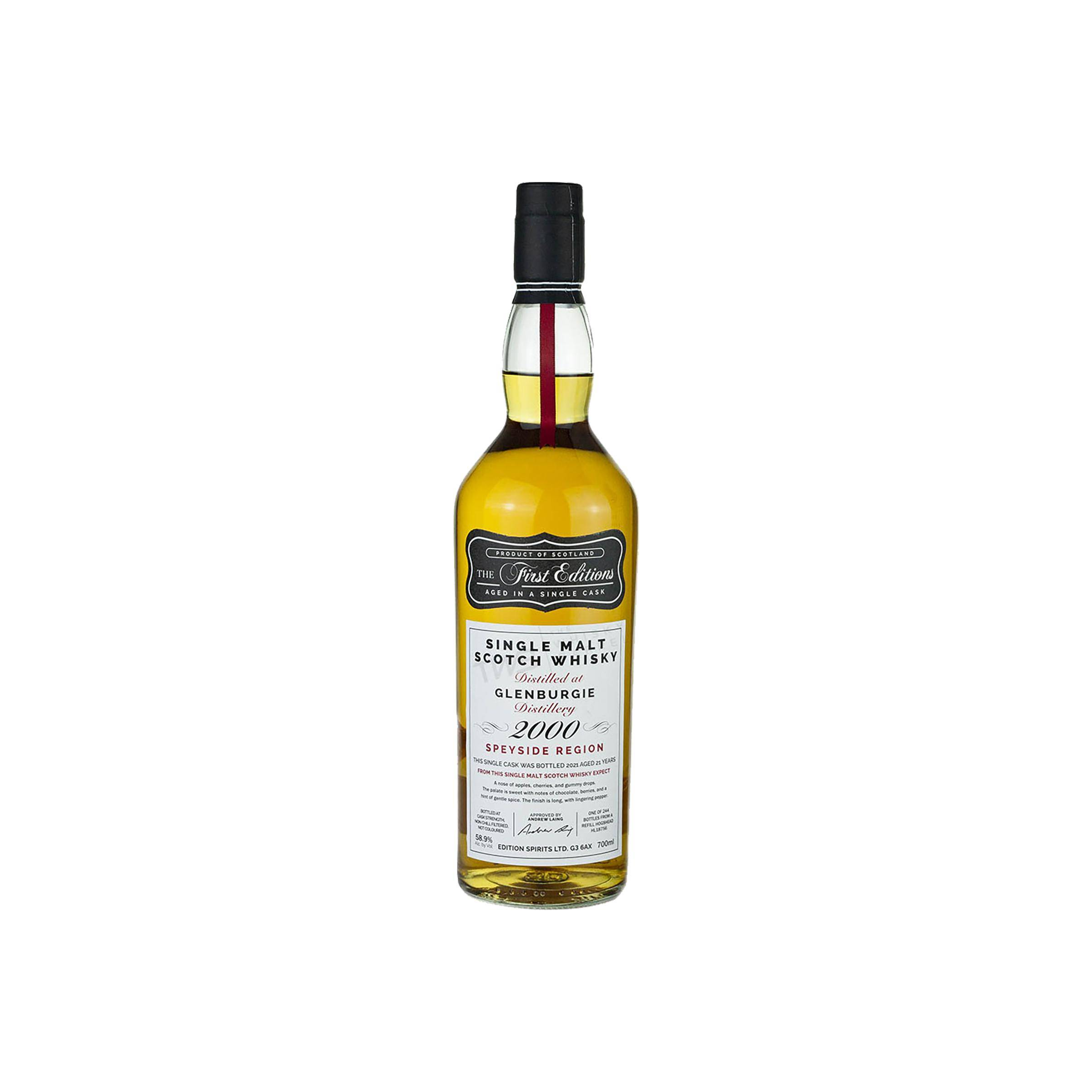 Glenburgie The First Editions 2000 21 Years Single Malt Whisky
