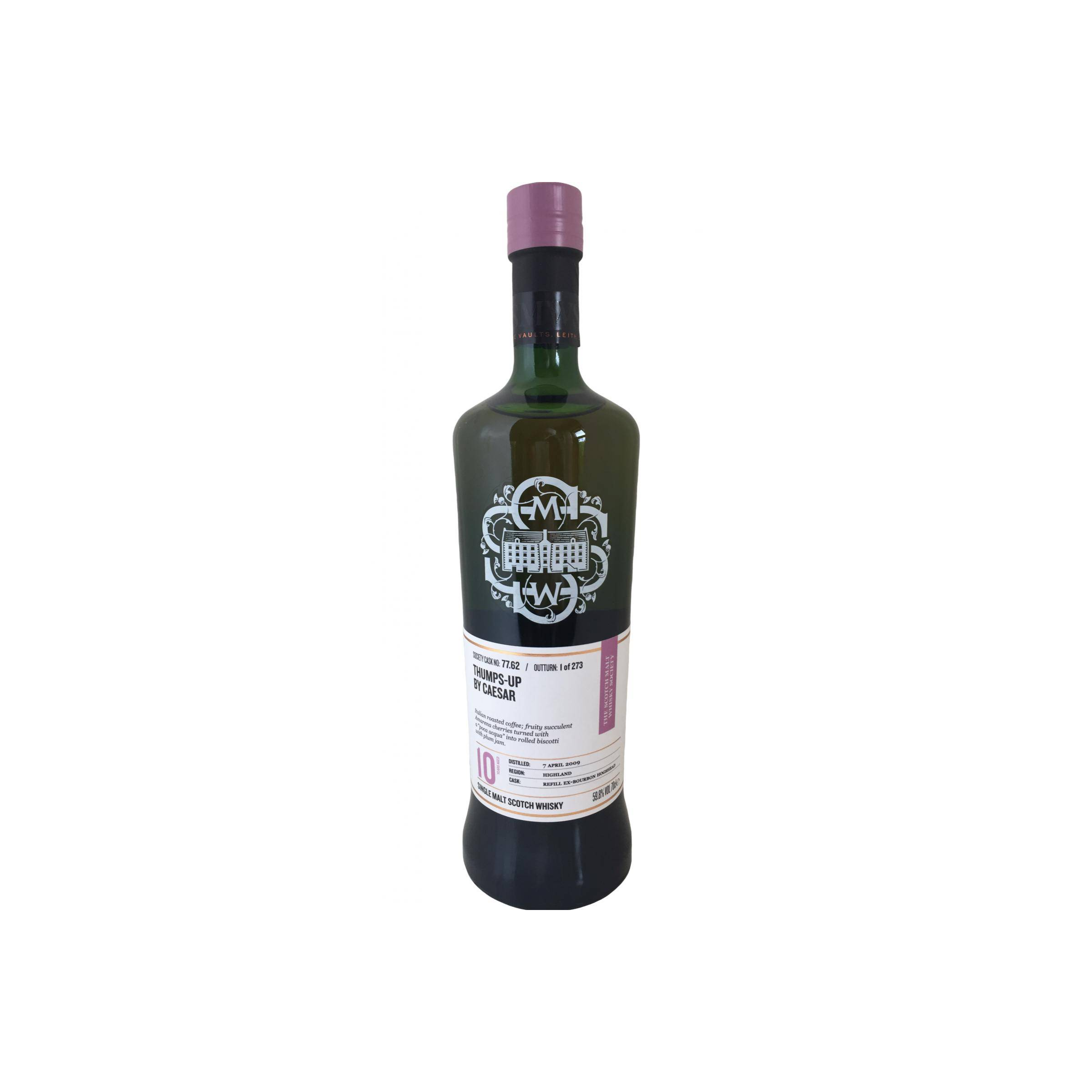 The Scotch Malt Whisky Society 2009 10 Years Single Malt Whisky