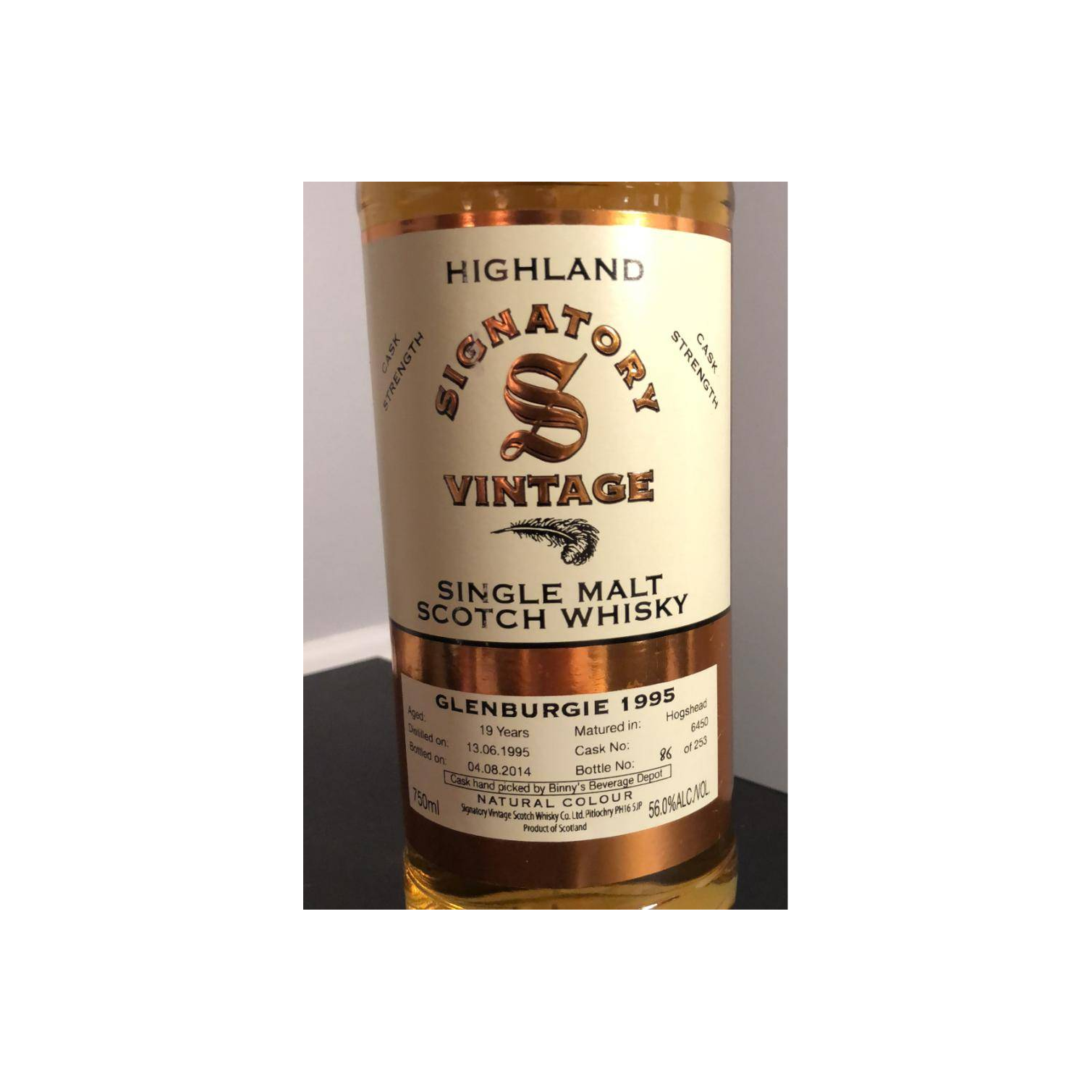 Glenburgie Vintage Collection 1995 19 Years Single Malt Whisky 2