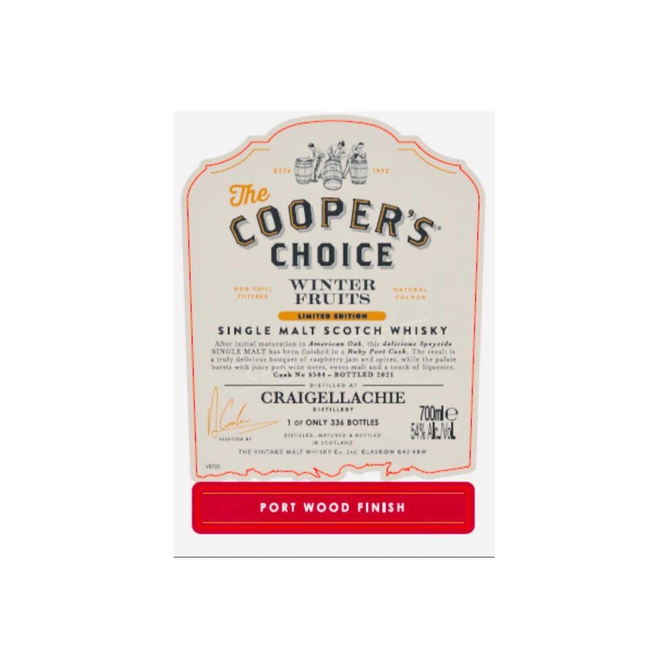 Craigellachie The Cooper's Choice Single Malt Whisky 2