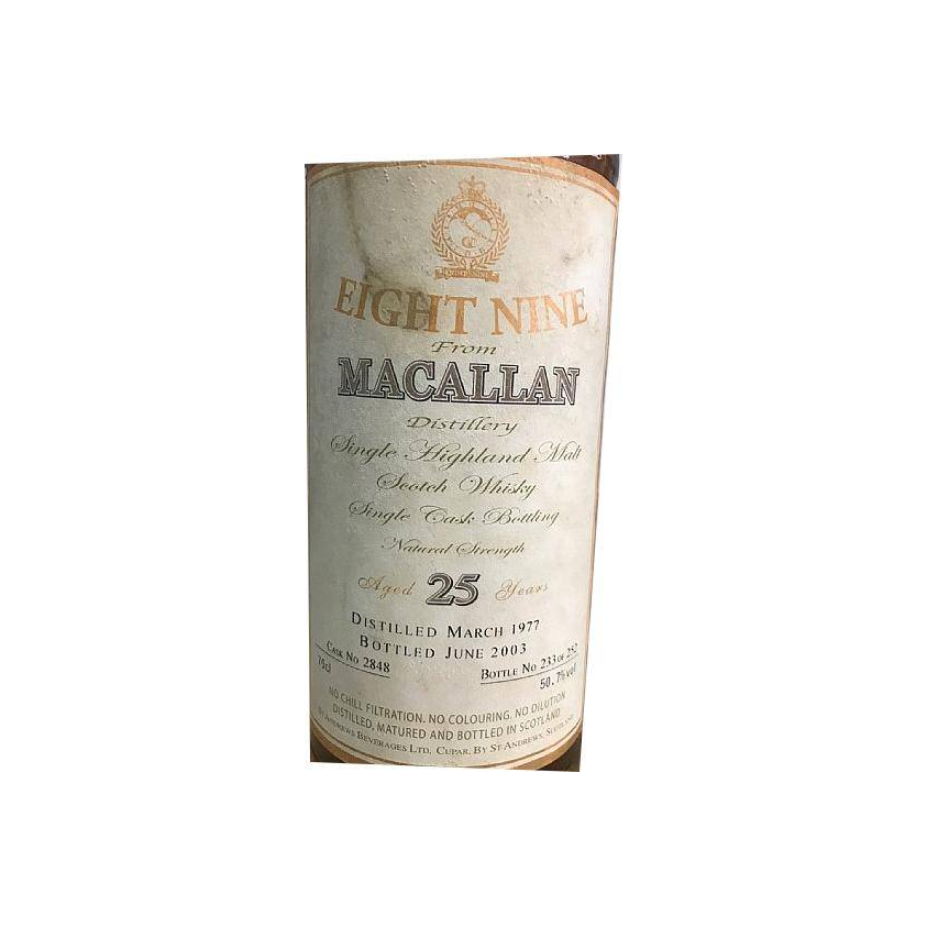 The Macallan 1977 25 Years Single Malt Whisky