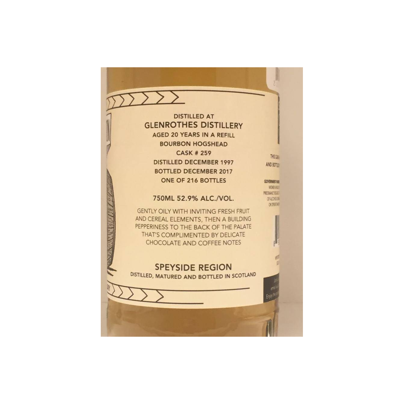 The Glenrothes 1997 20 Years Single Malt Whisky 3