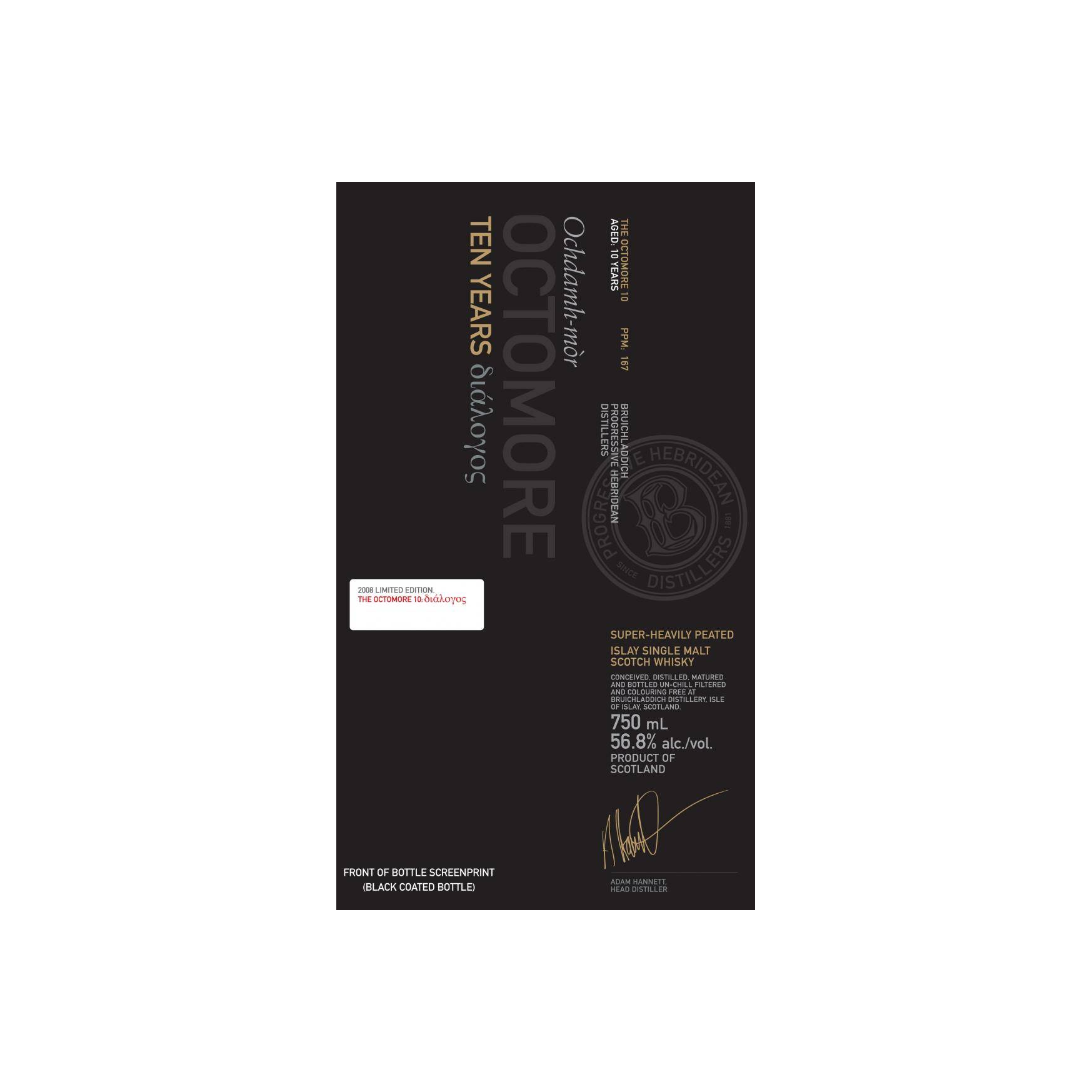 Octomore 2008 10 Years Single Malt Whisky 2