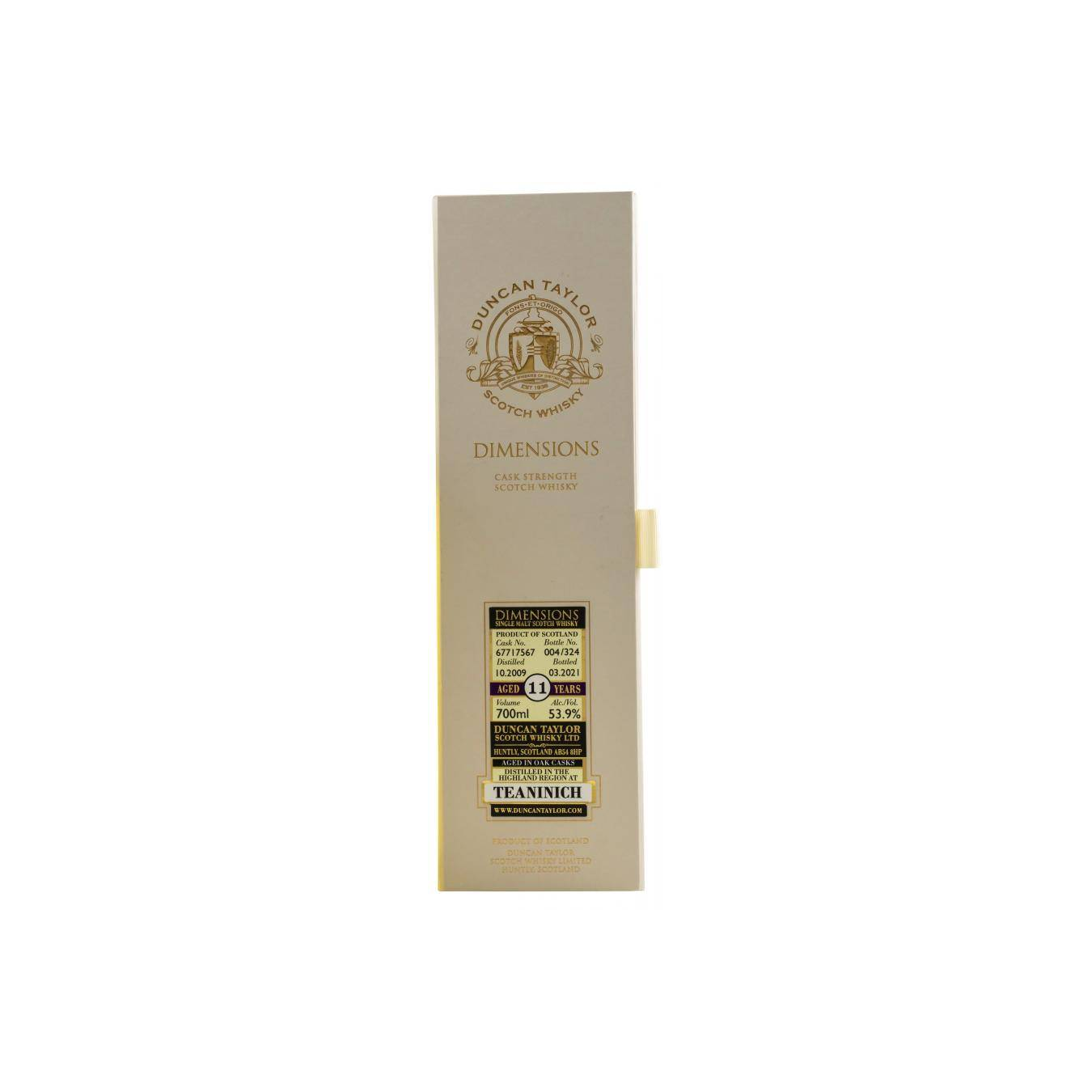 Teaninich Dimensions 2009 11 Years Single Malt Whisky 2