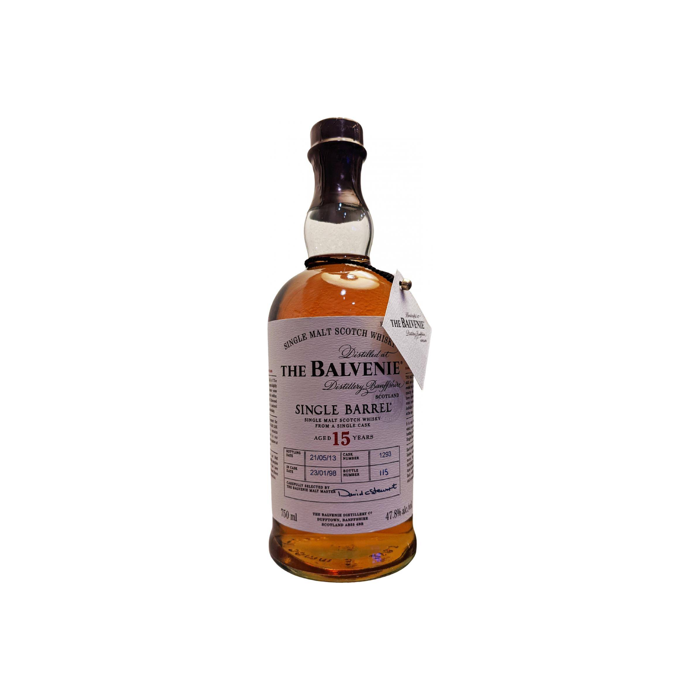 The Balvenie Single Cask 1998 15 Years Single Malt Whisky