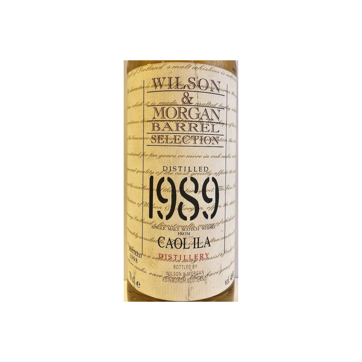 Caol Ila Barrel Selection 1989 9 Years Single Malt Whisky 2
