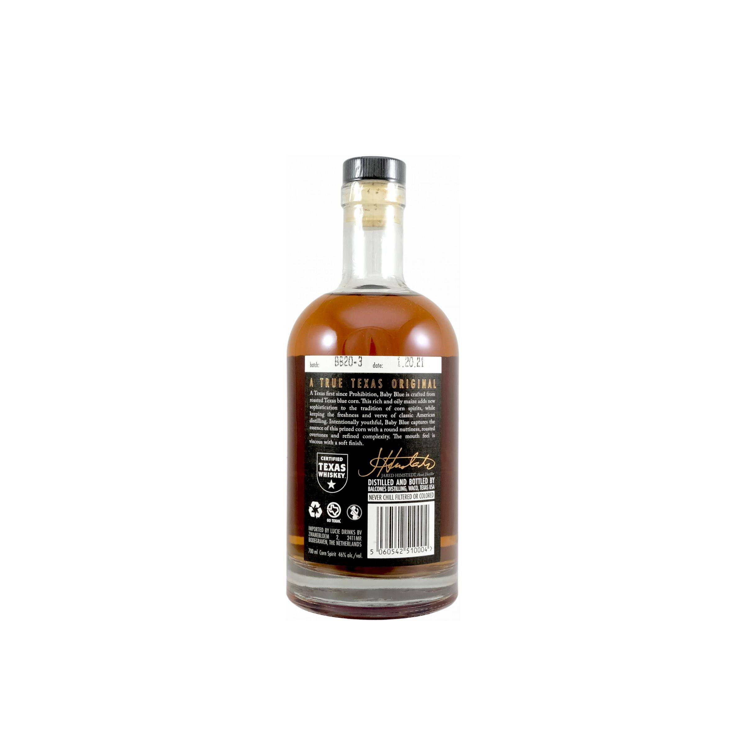 Balcones Corn Whisky 2