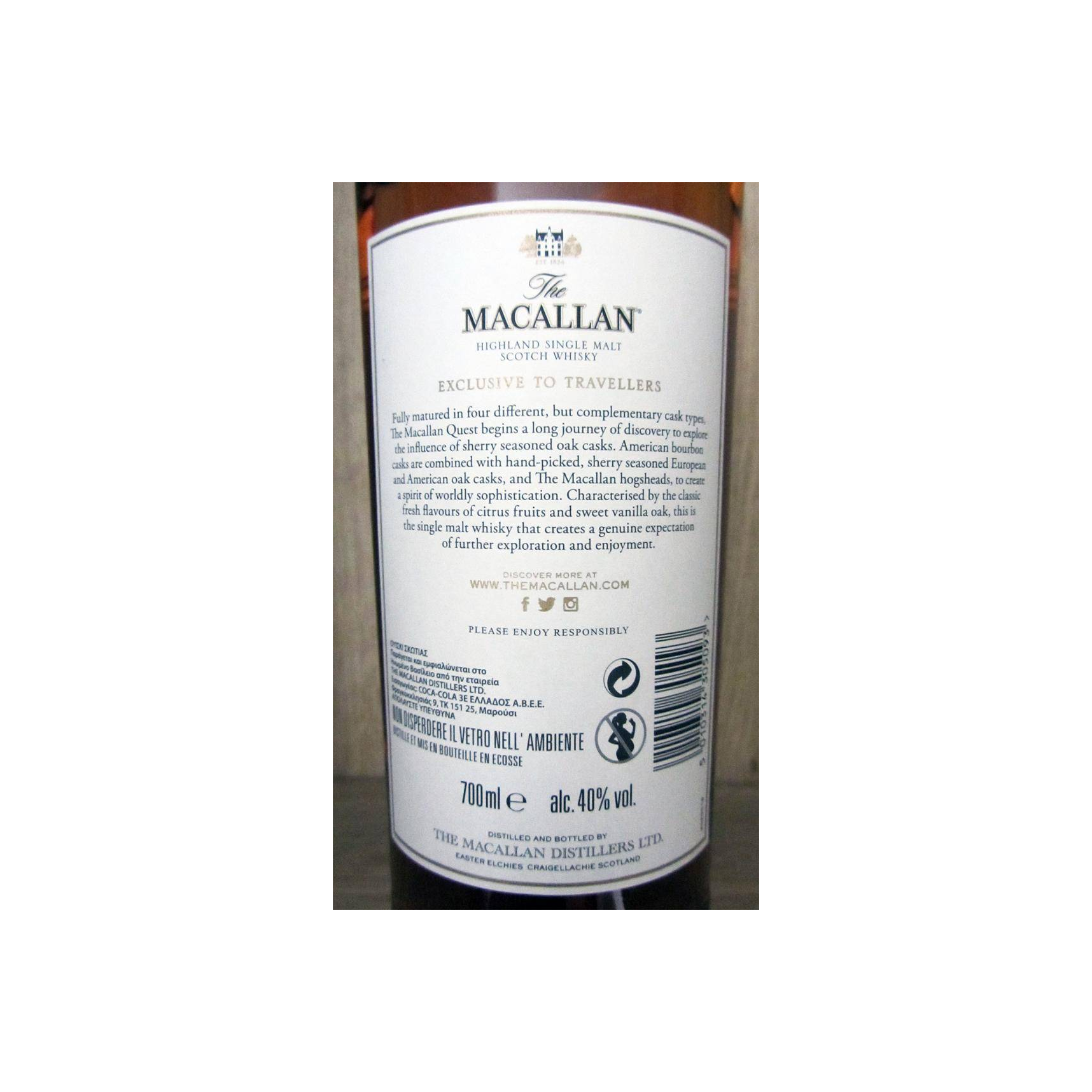 The Macallan Single Malt Whisky 2