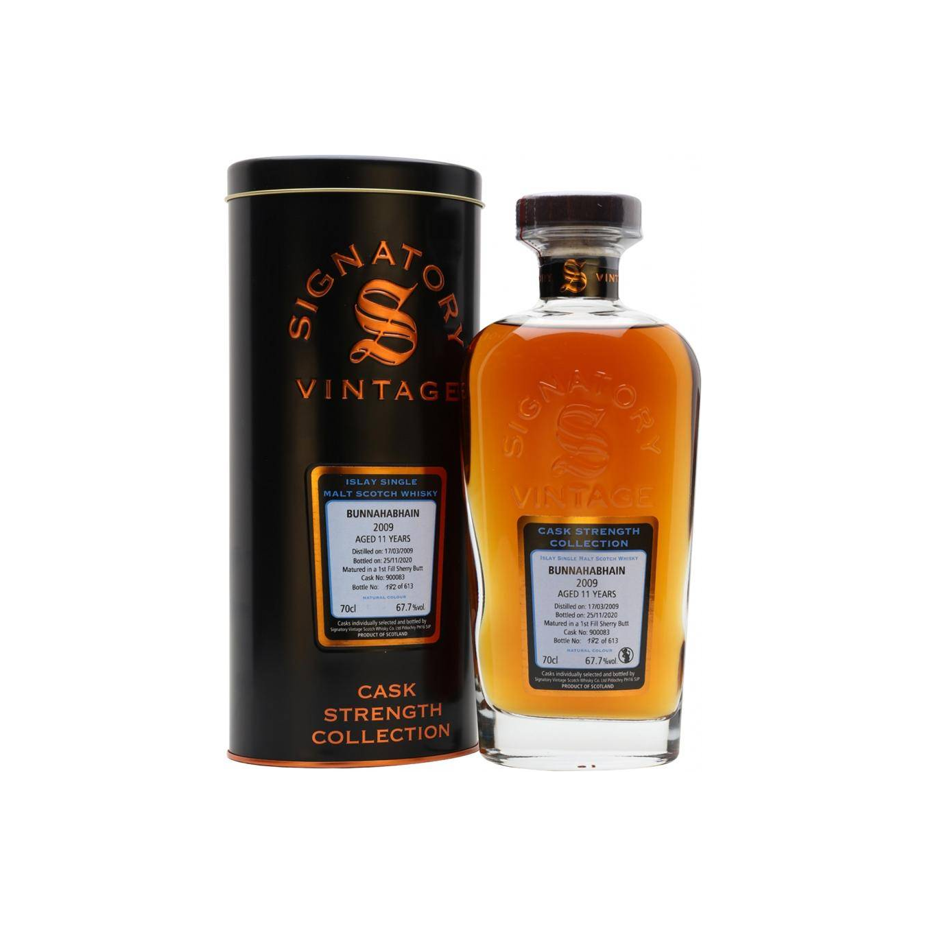 Bunnahabhain Cask Strength Collection 2009 11 Years Single Malt Whisky 2