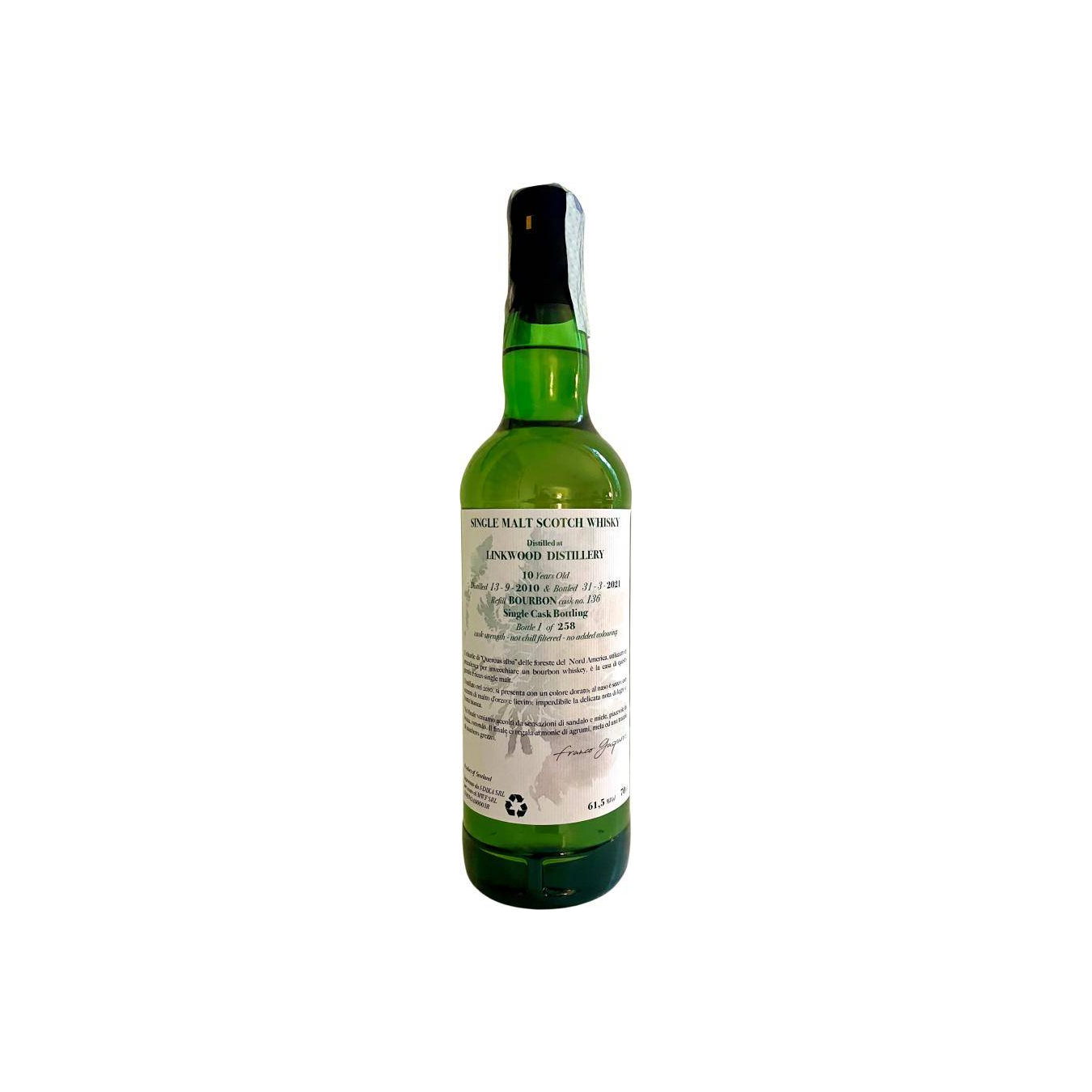 Linkwood 2010 10 Years Single Malt Whisky 2